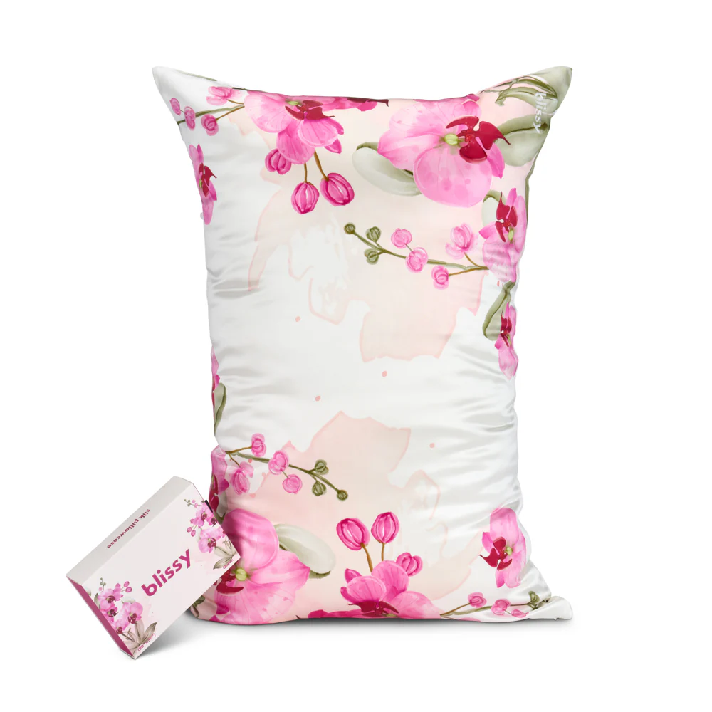 Pillowcase - Zodiac Flower - Aquarius Orchid - King - Image 3