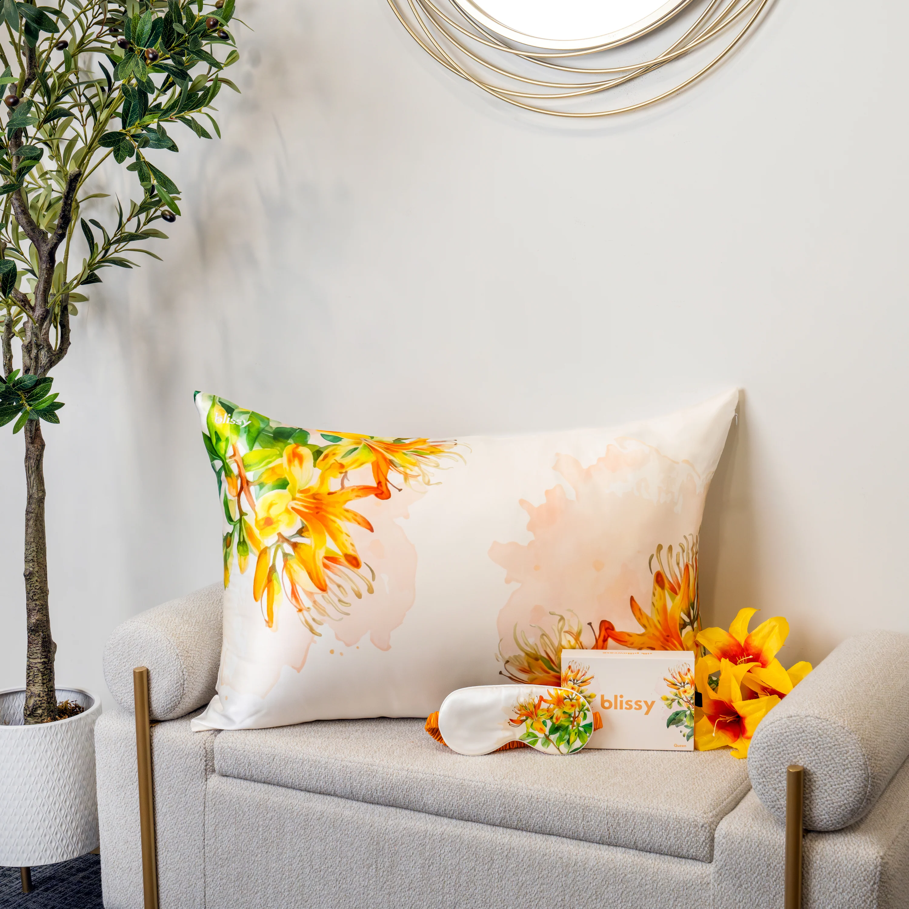 Pillowcase - Zodiac Flower - Aries Honeysuckle - King - Image 11