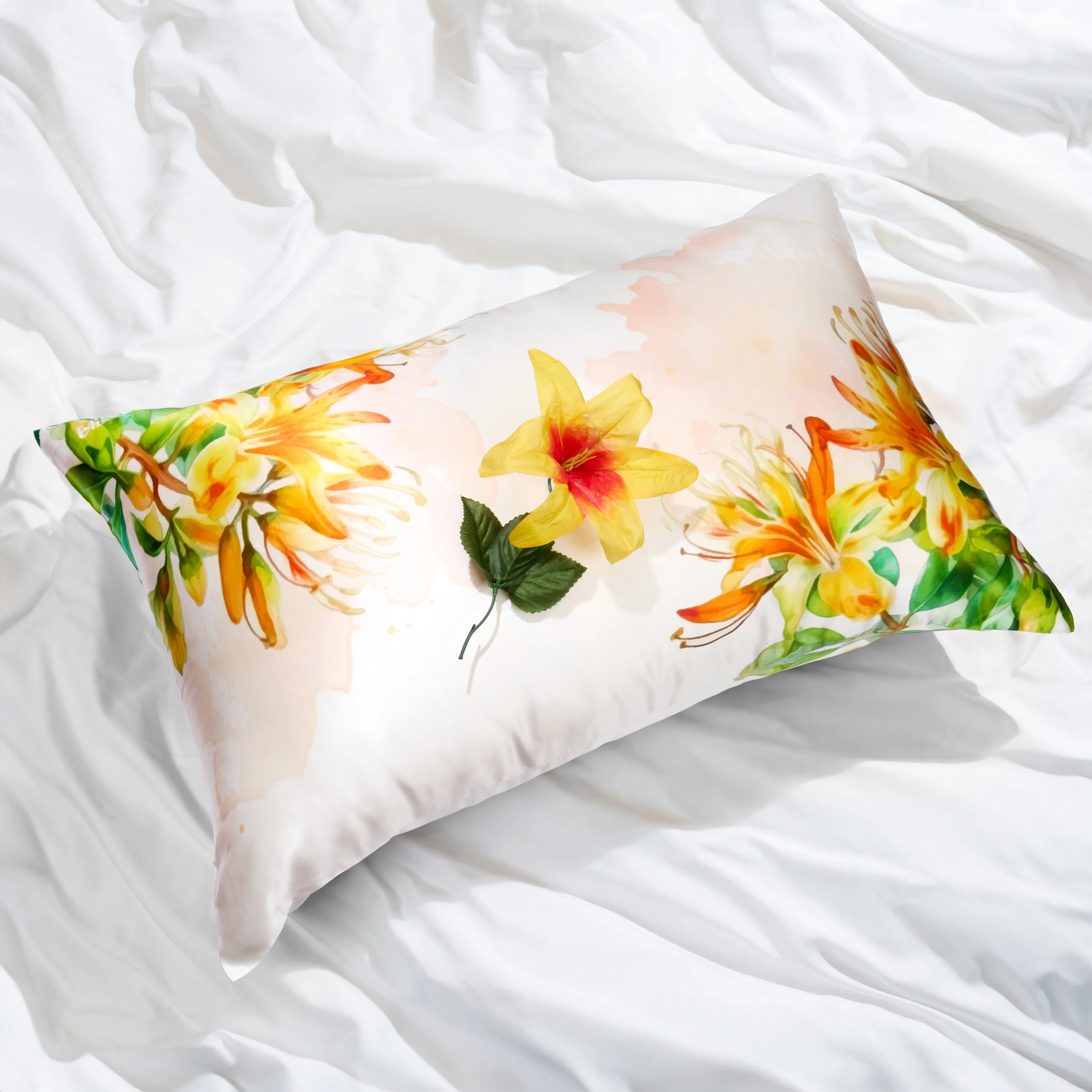 Pillowcase - Zodiac Flower - Aries Honeysuckle - King - Image 10