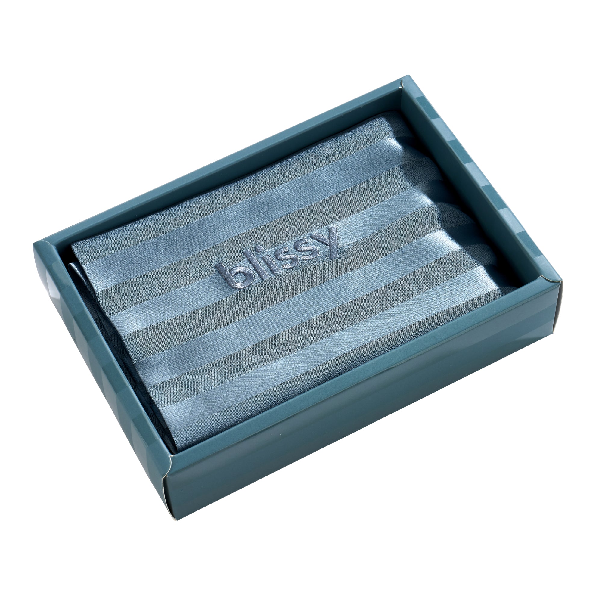 Pillowcase - Ash Blue Striped - Queen - Image 5