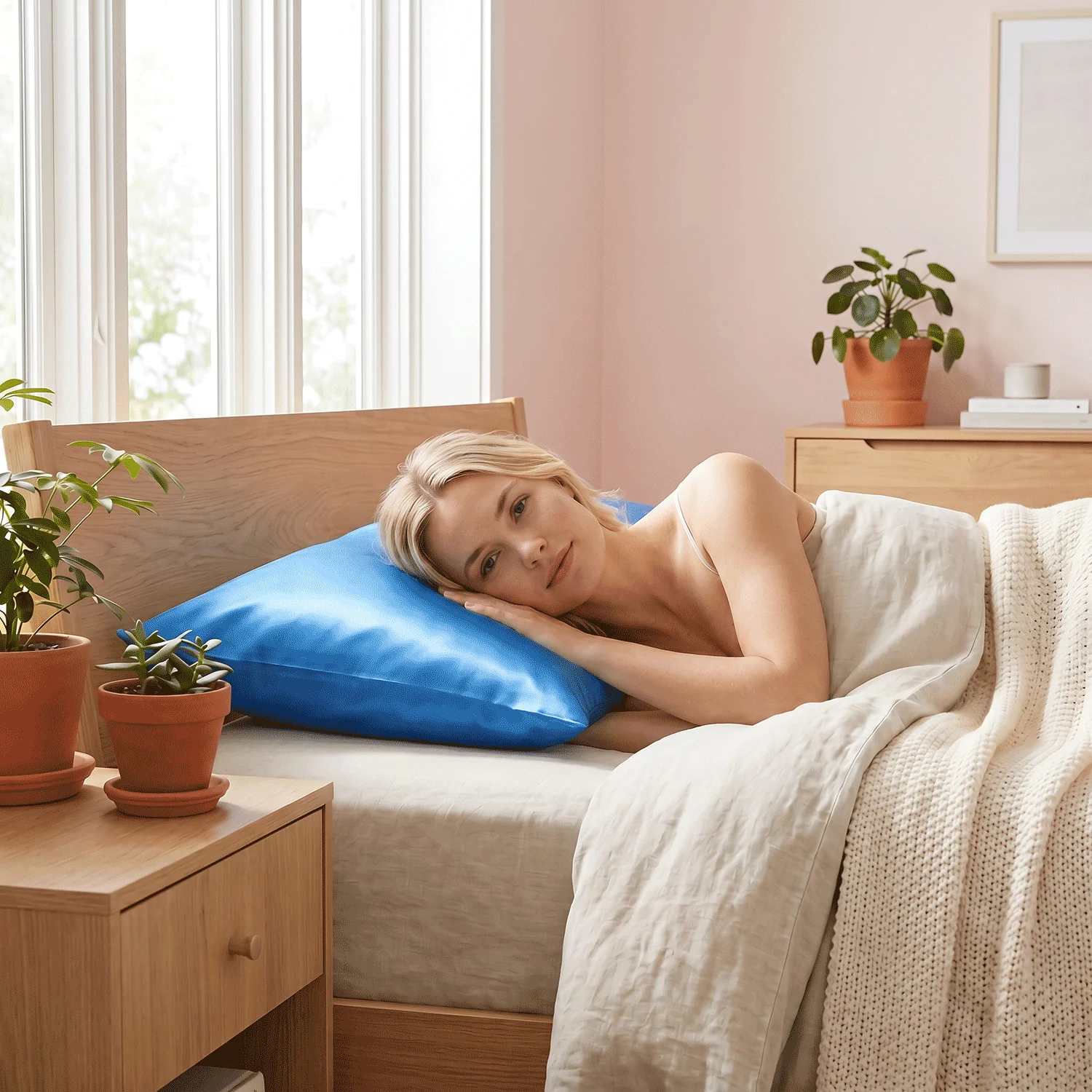 Pillowcase - Azure - Queen - Image 3