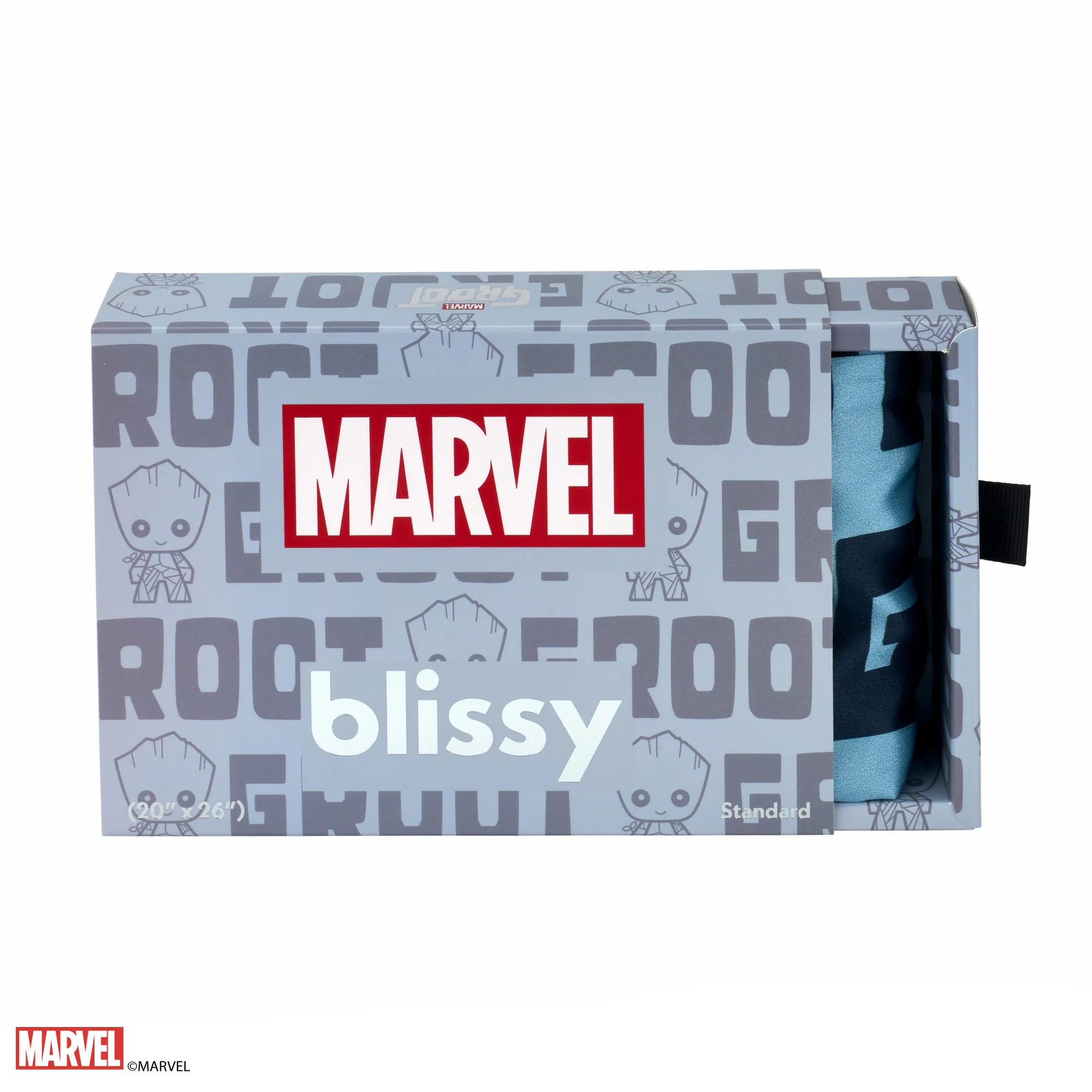 Pillowcase - Marvel™ - Blue Groot Letter Print - Youth - Image 2