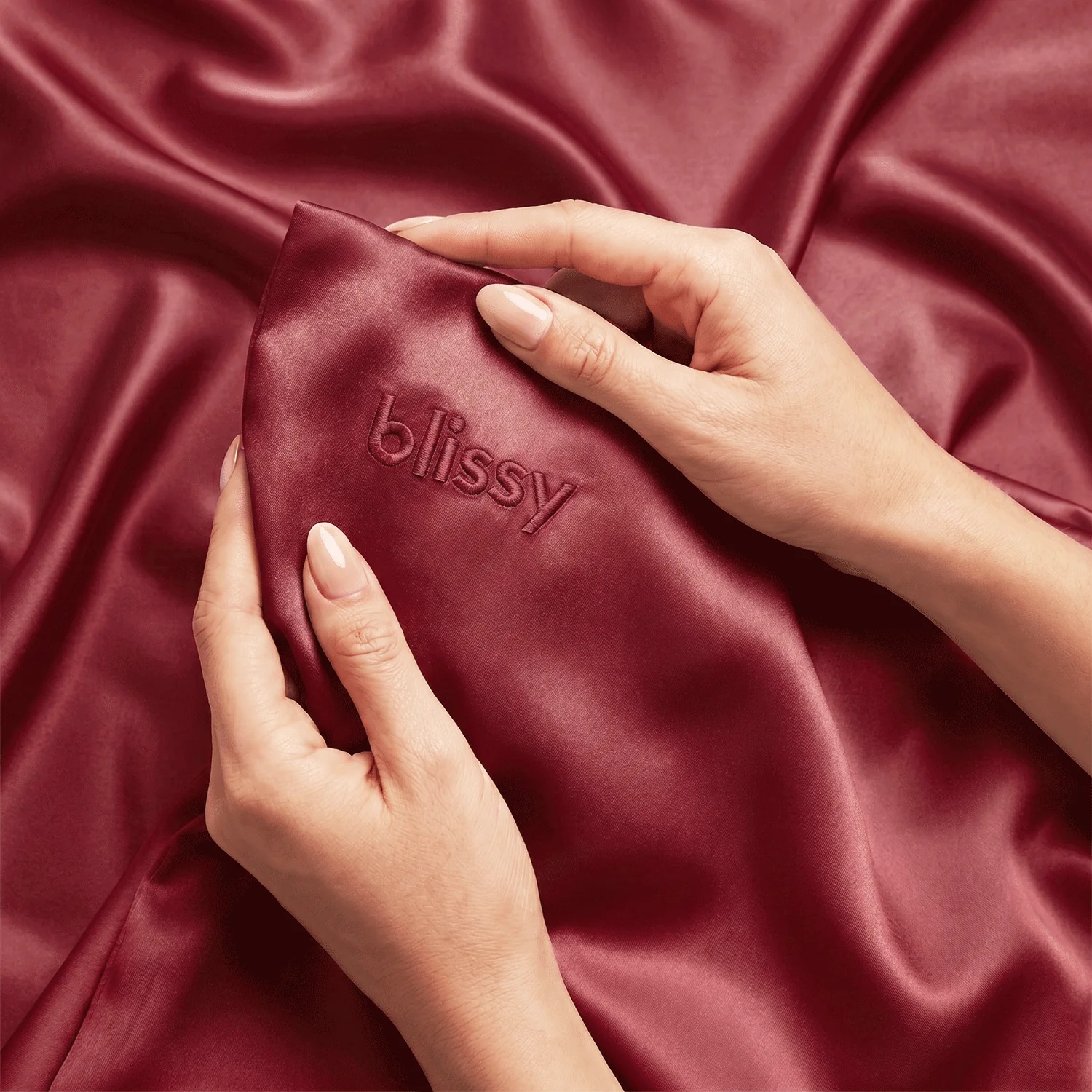 Pillowcase - Burgundy - King - Image 5