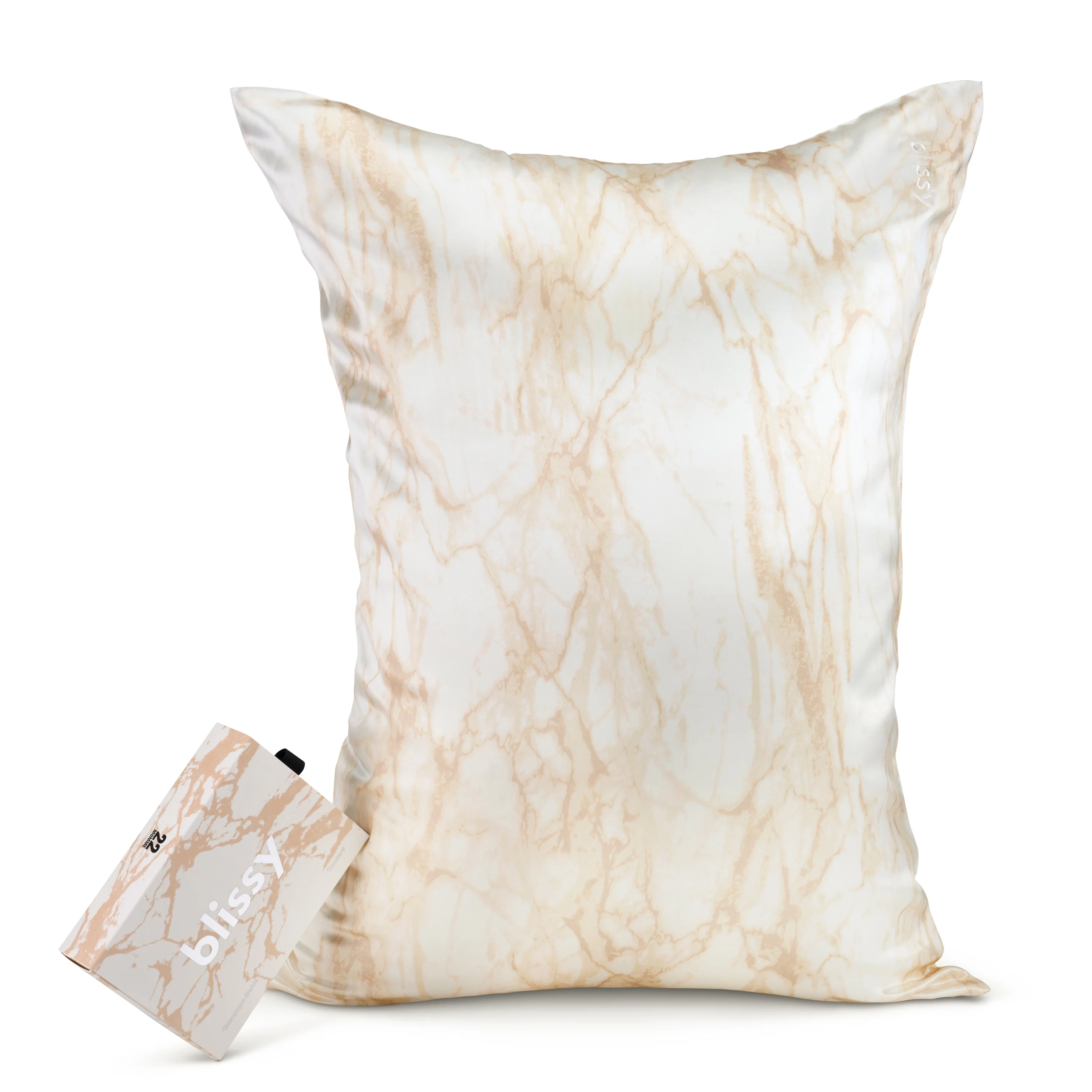 Pillowcase - Champagne Marble - King - Image 2