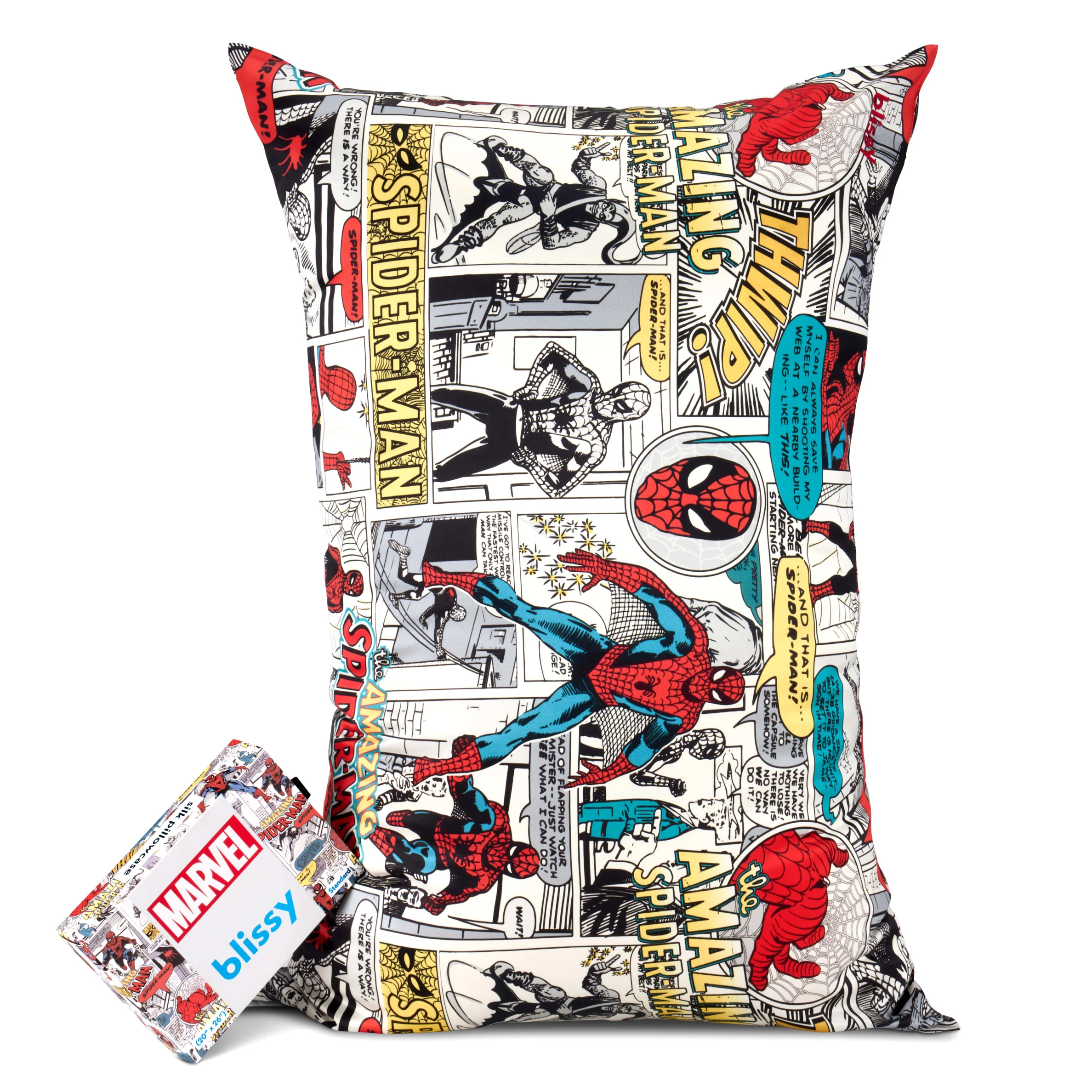 Pillowcase - Spider-Man - Comic Crime Fighter - King - Image 2