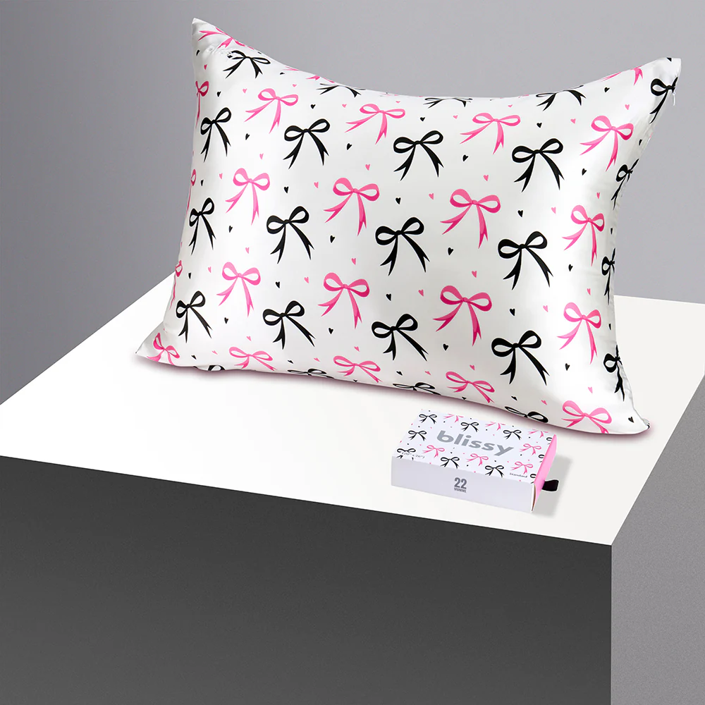 Pillowcase - Dancing Bows - King