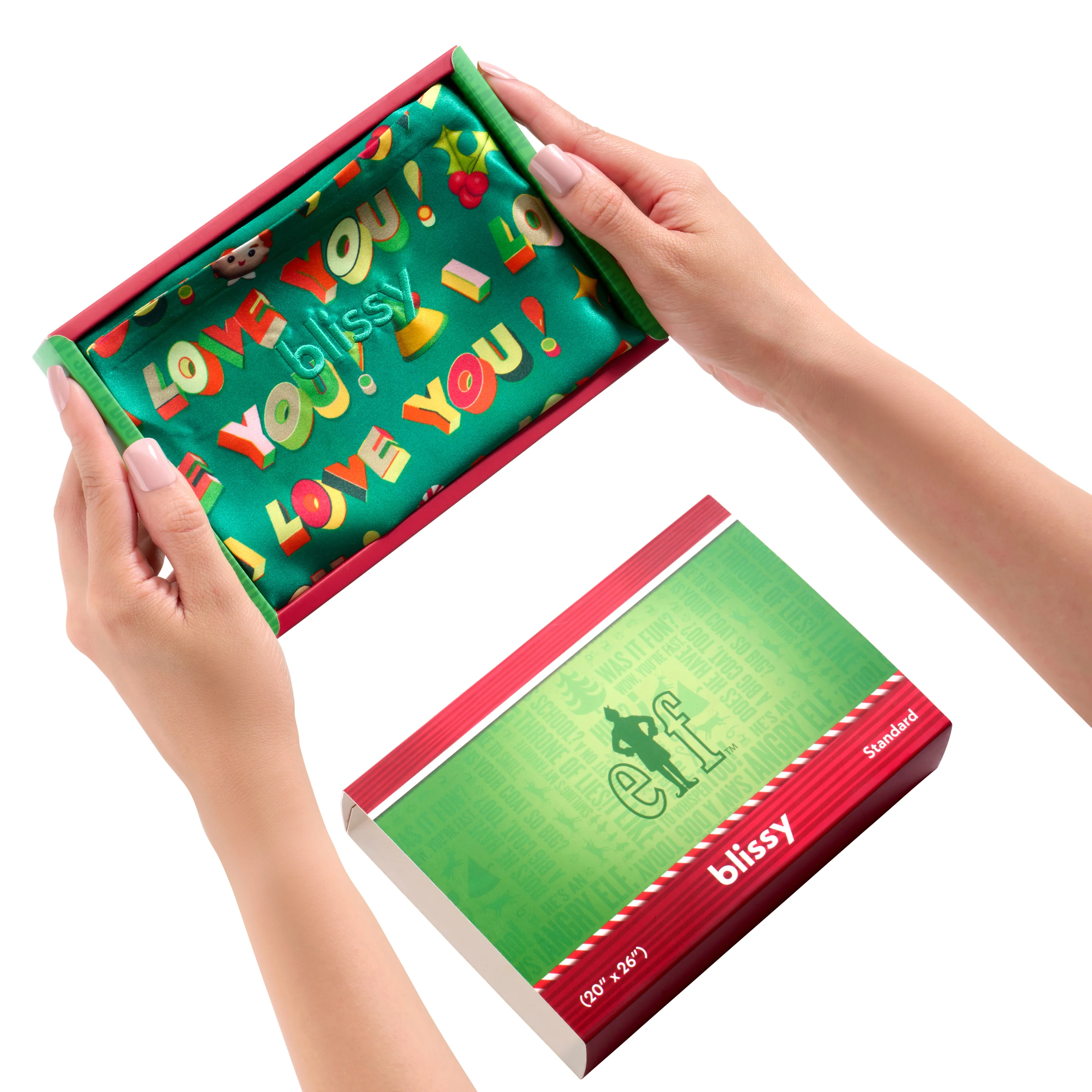 Pillowcase - Elf “I Love You!” - King - Image 9