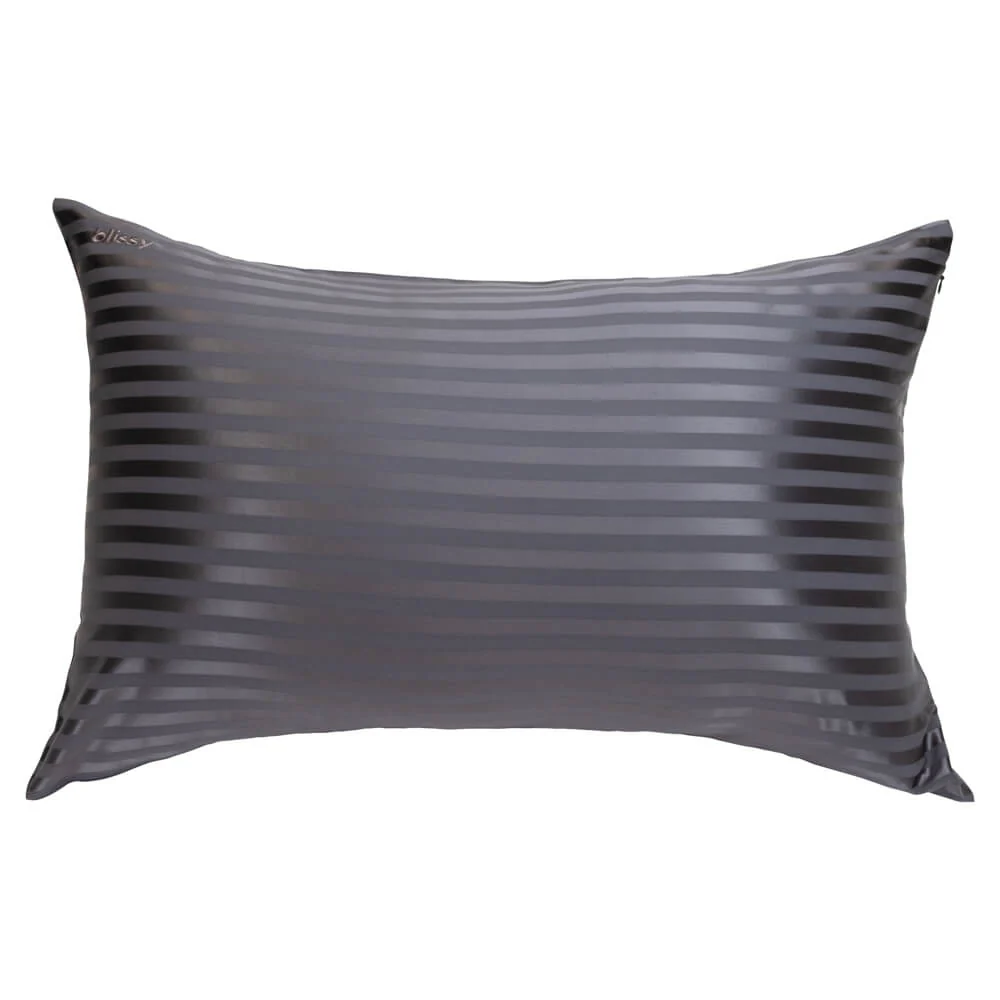 Pillowcase - Grey Striped - King - Image 8