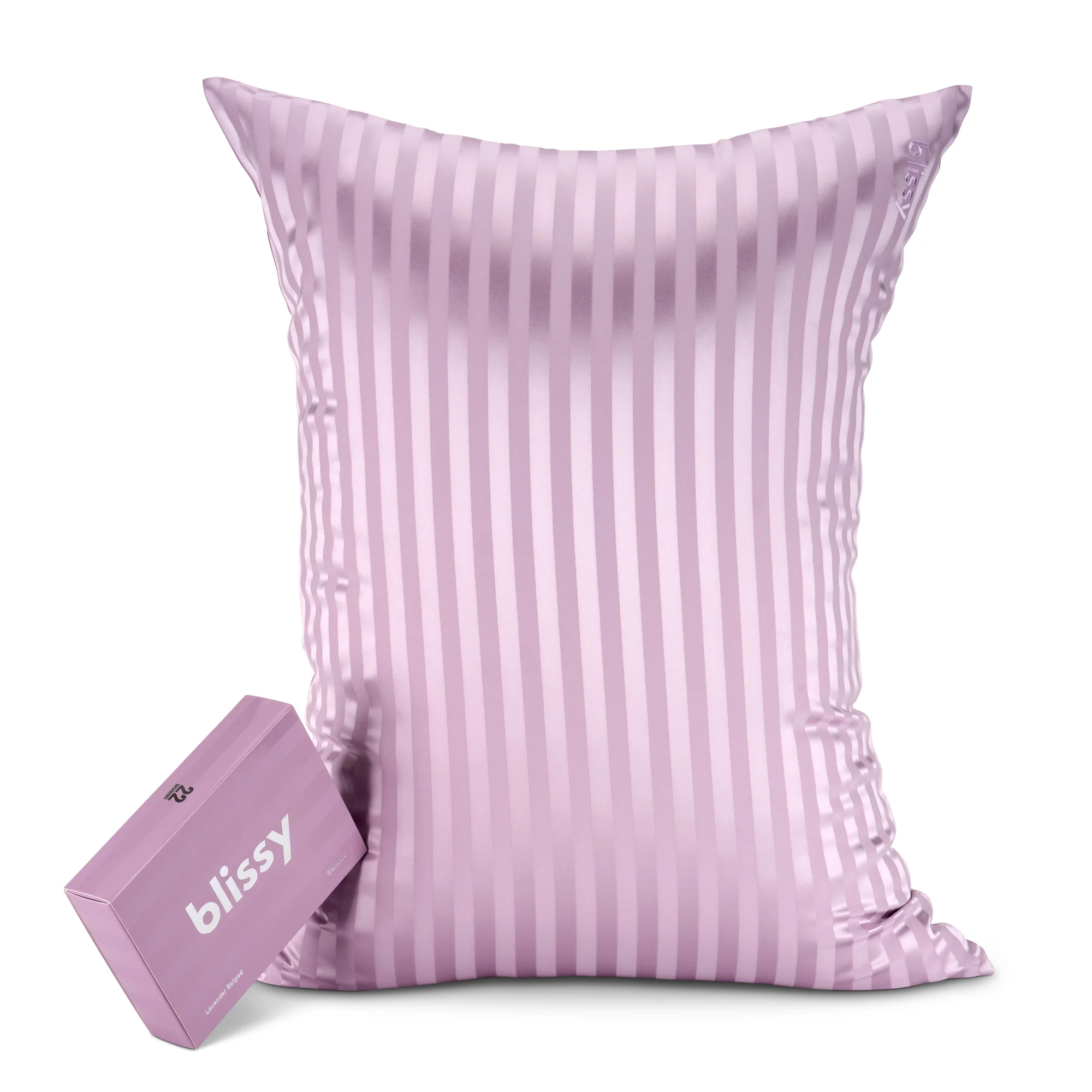 Pillowcase - Lavender Striped - Standard - Image 3