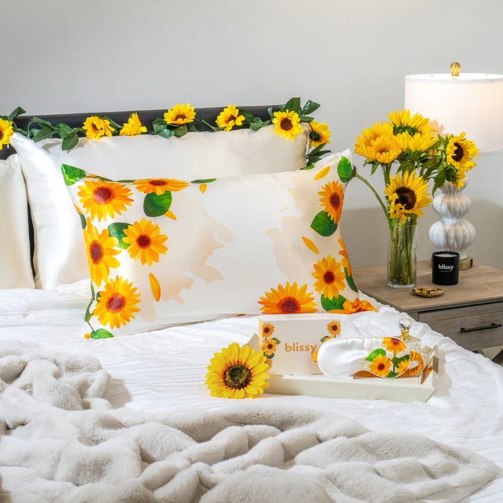 Pillowcase - Zodiac Flower - Leo Sunflower - Queen - Image 11