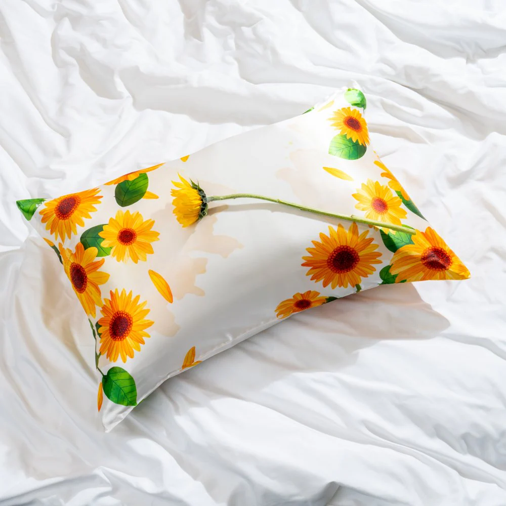 Pillowcase - Zodiac Flower - Leo Sunflower - Queen - Image 12
