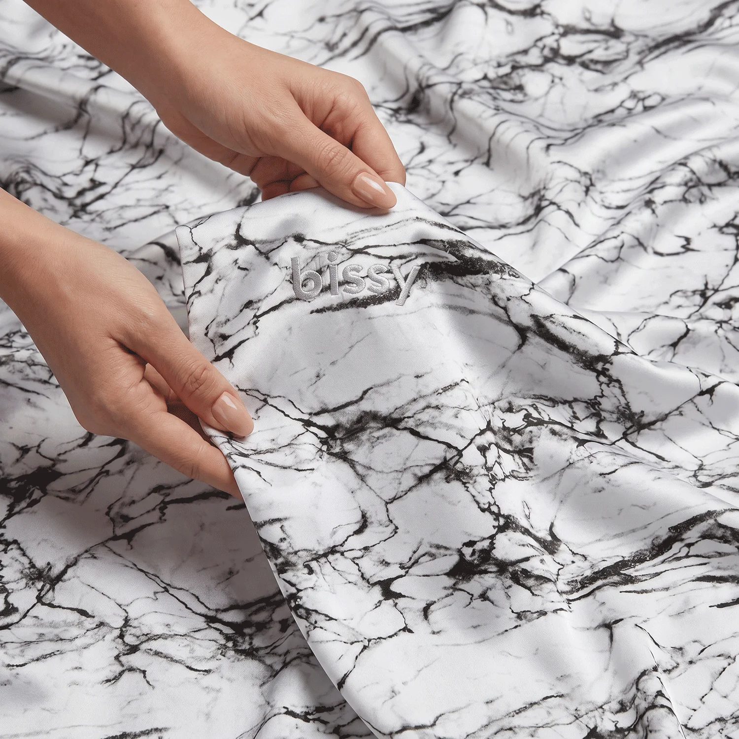 Pillowcase - Light Marble - Queen - Image 5