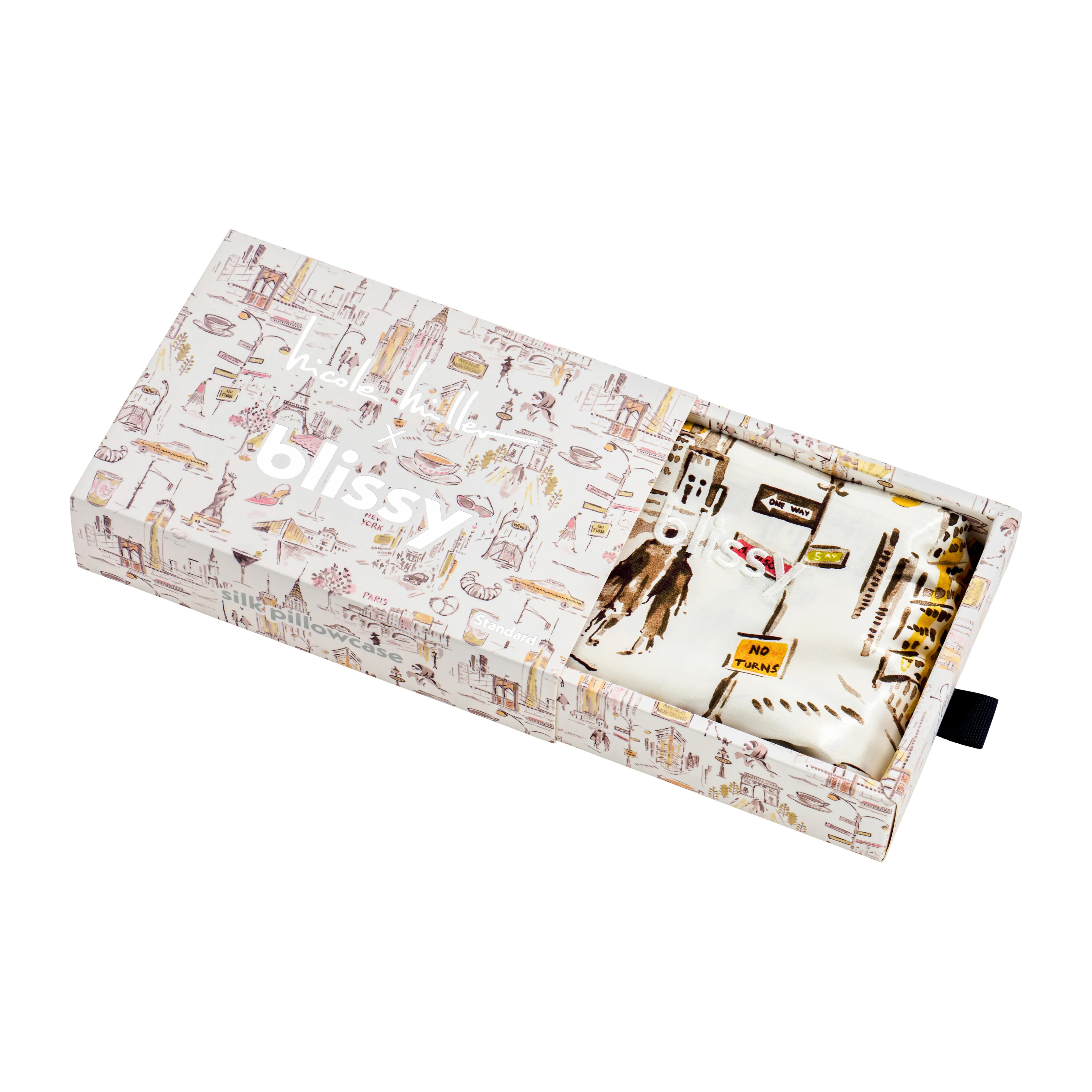 Pillowcase - Nicole Miller - NY to Paris - Standard - Image 4