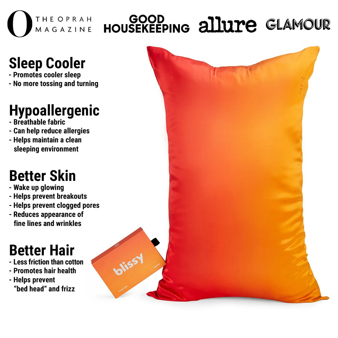 Pillowcase - Orange Ombre - King - Image 2