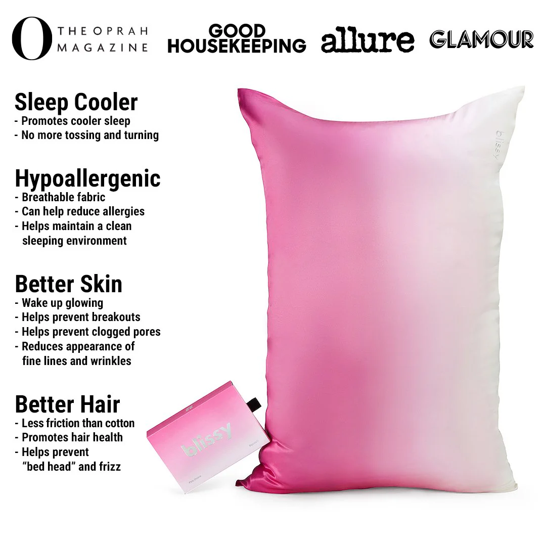 Pillowcase - Pink Ombre - King - Image 2