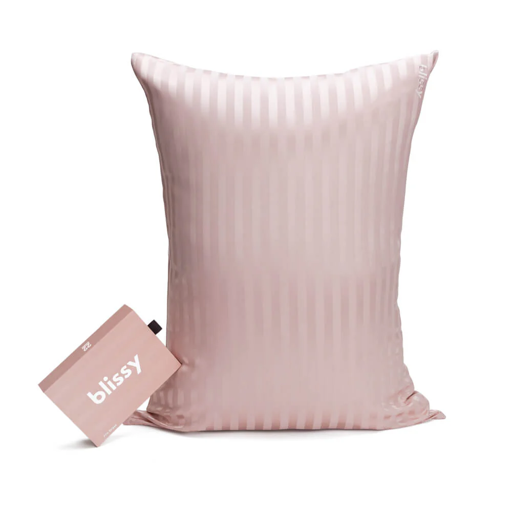 Pillowcase - Pink Striped - Queen - Image 4