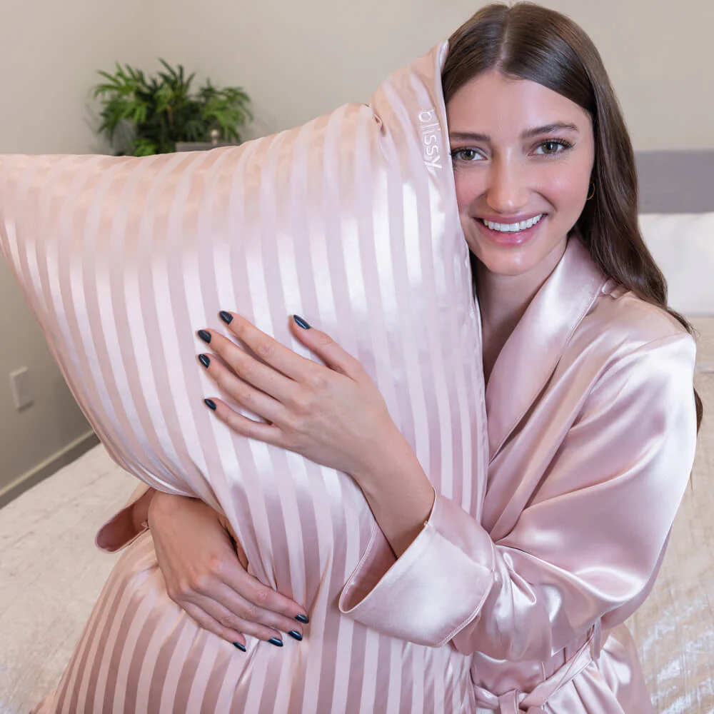 Pillowcase - Pink Striped - Standard - Image 14