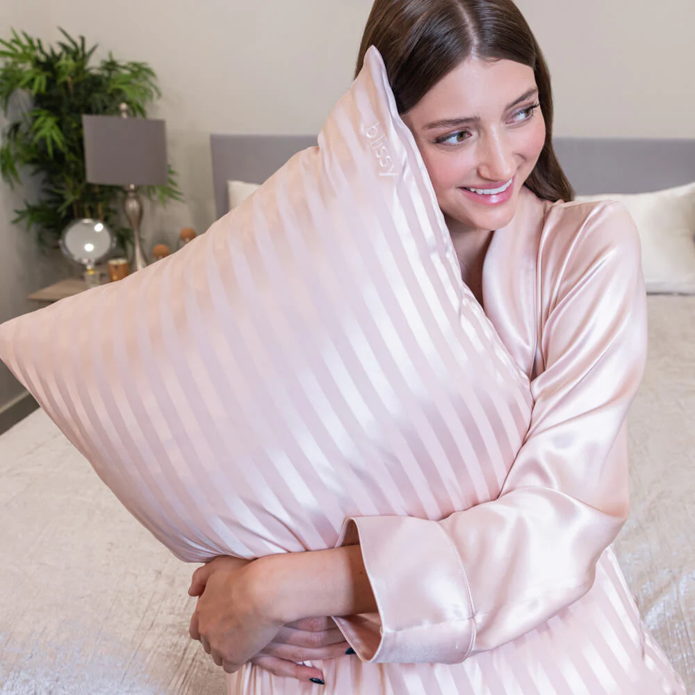 Pillowcase - Pink Striped - Standard - Image 3