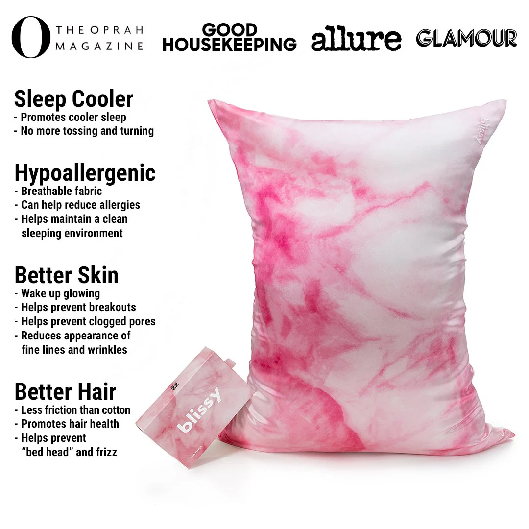 Pillowcase - Pink Tie-Dye - King - Image 2