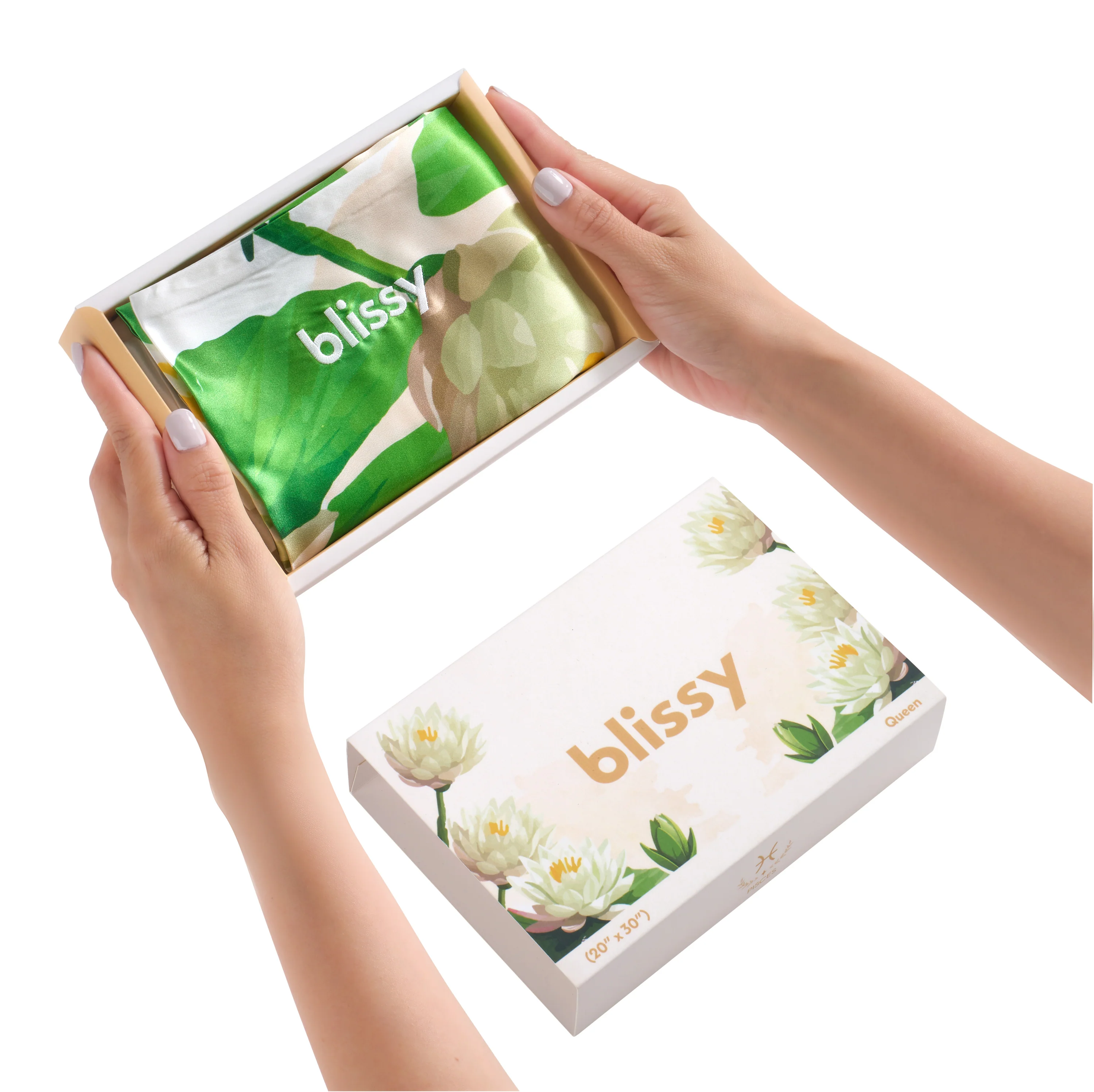 Pillowcase - Zodiac Flower - Pisces Water Lily - Queen - Image 8