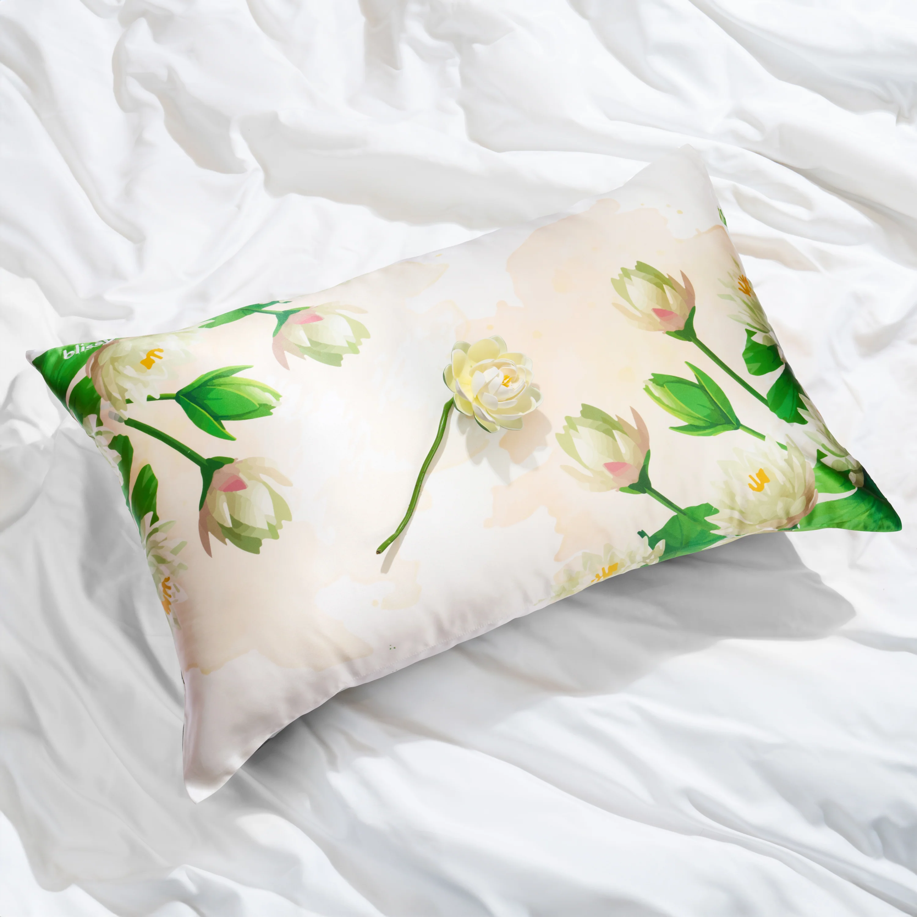 Pillowcase - Zodiac Flower - Pisces Water Lily - Queen - Image 9