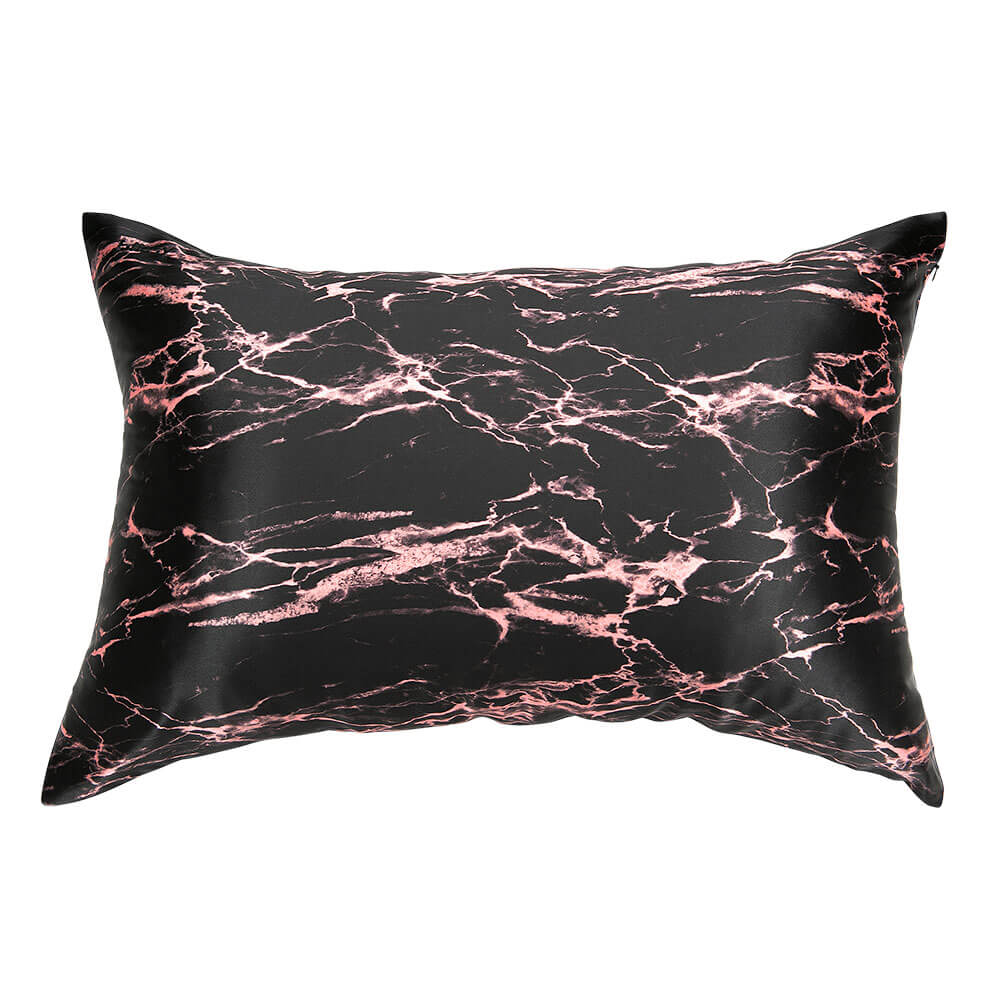 Pillowcase - Rose Black Marble - Queen - Image 10