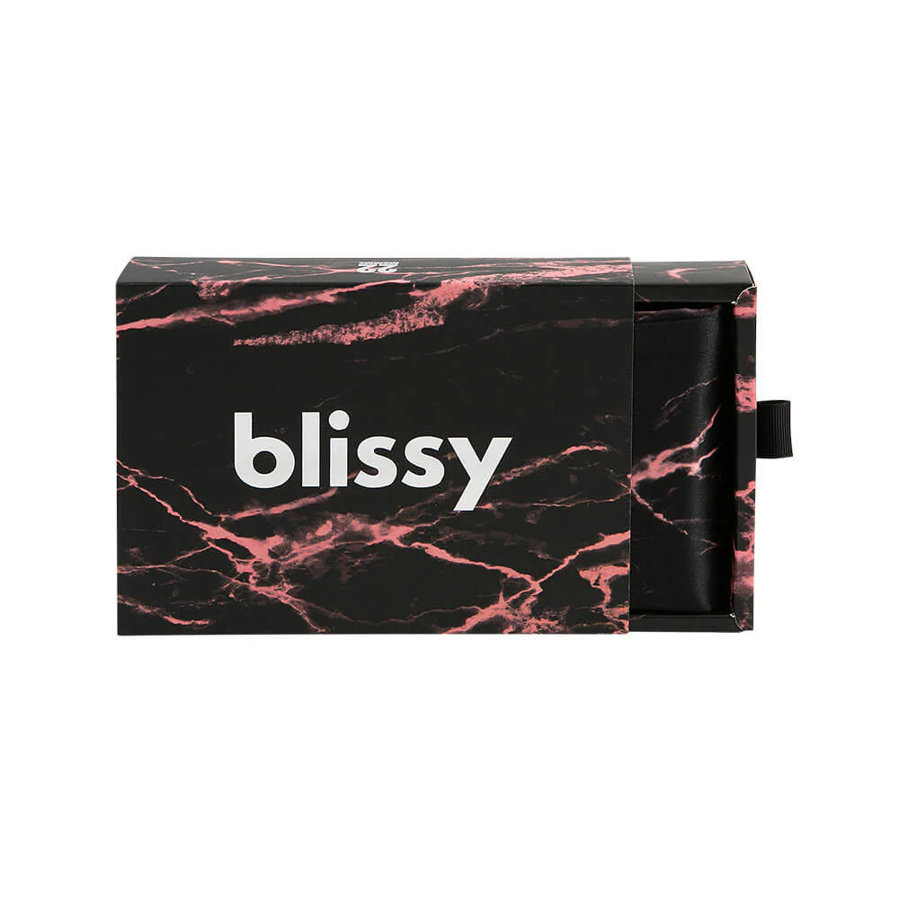 Pillowcase - Rose Black Marble - Queen - Image 9