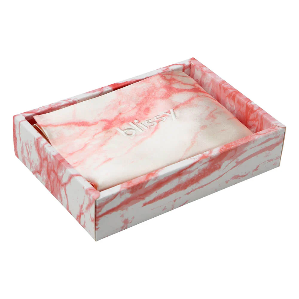 Pillowcase - Rose White Marble - Queen - Image 7