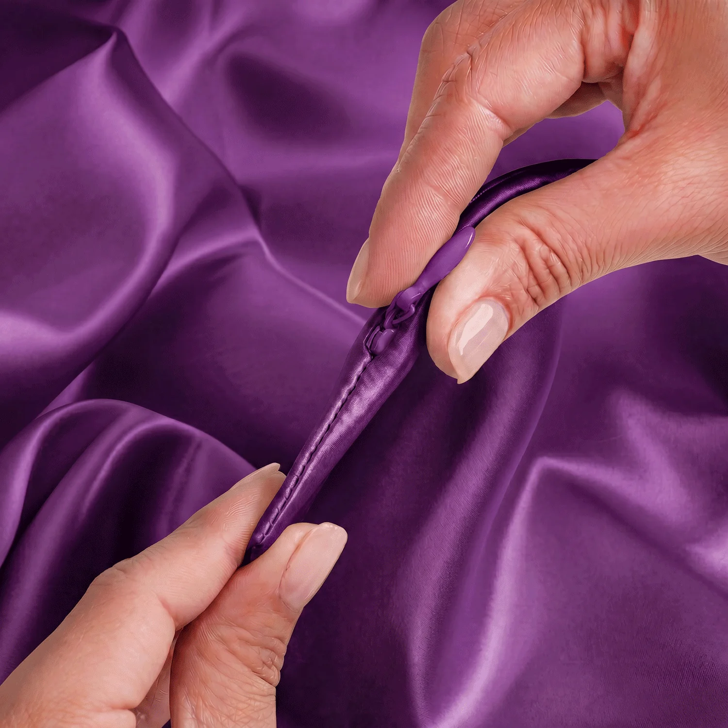 Pillowcase - Royal Purple - Queen - Image 10