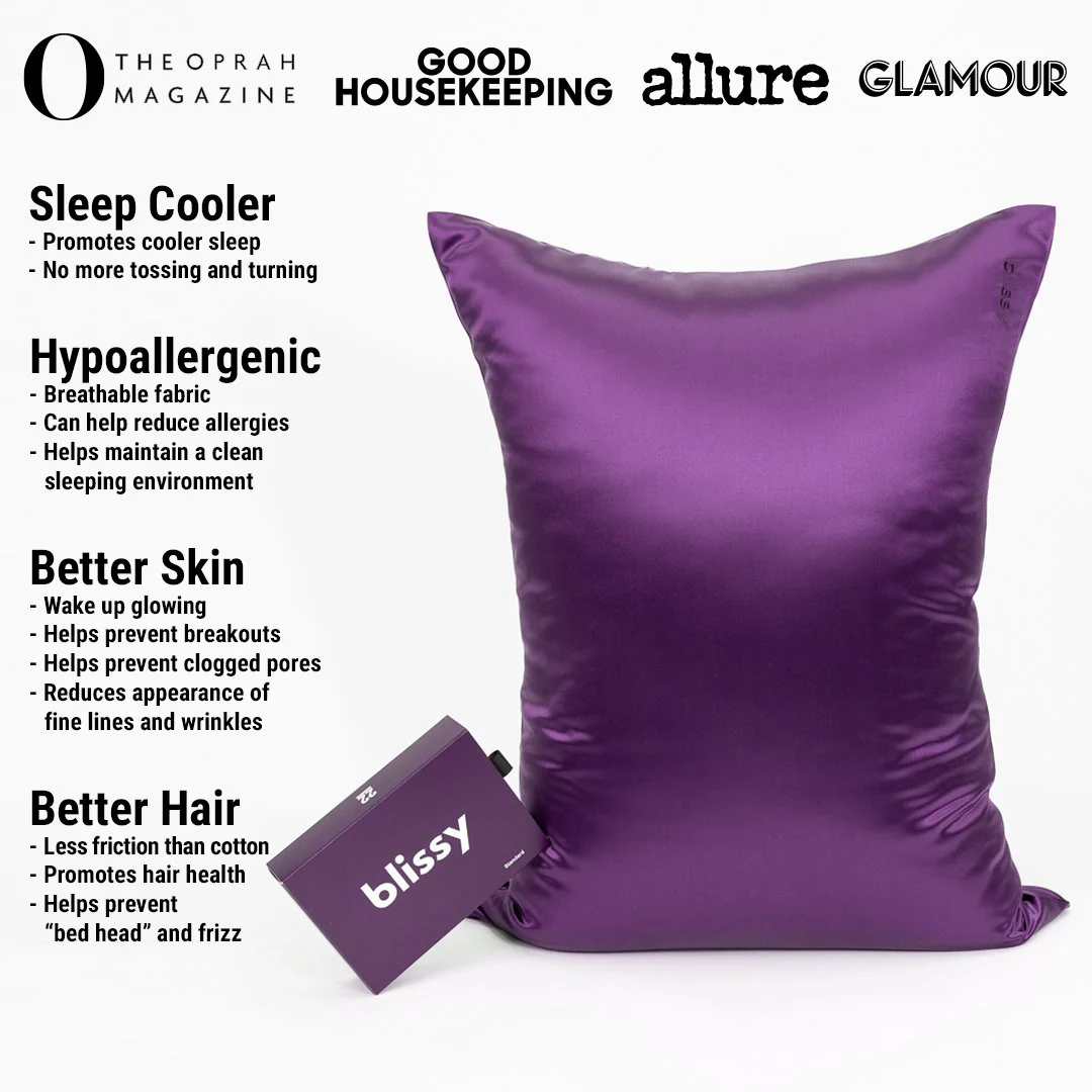 Pillowcase - Royal Purple - Queen - Image 2