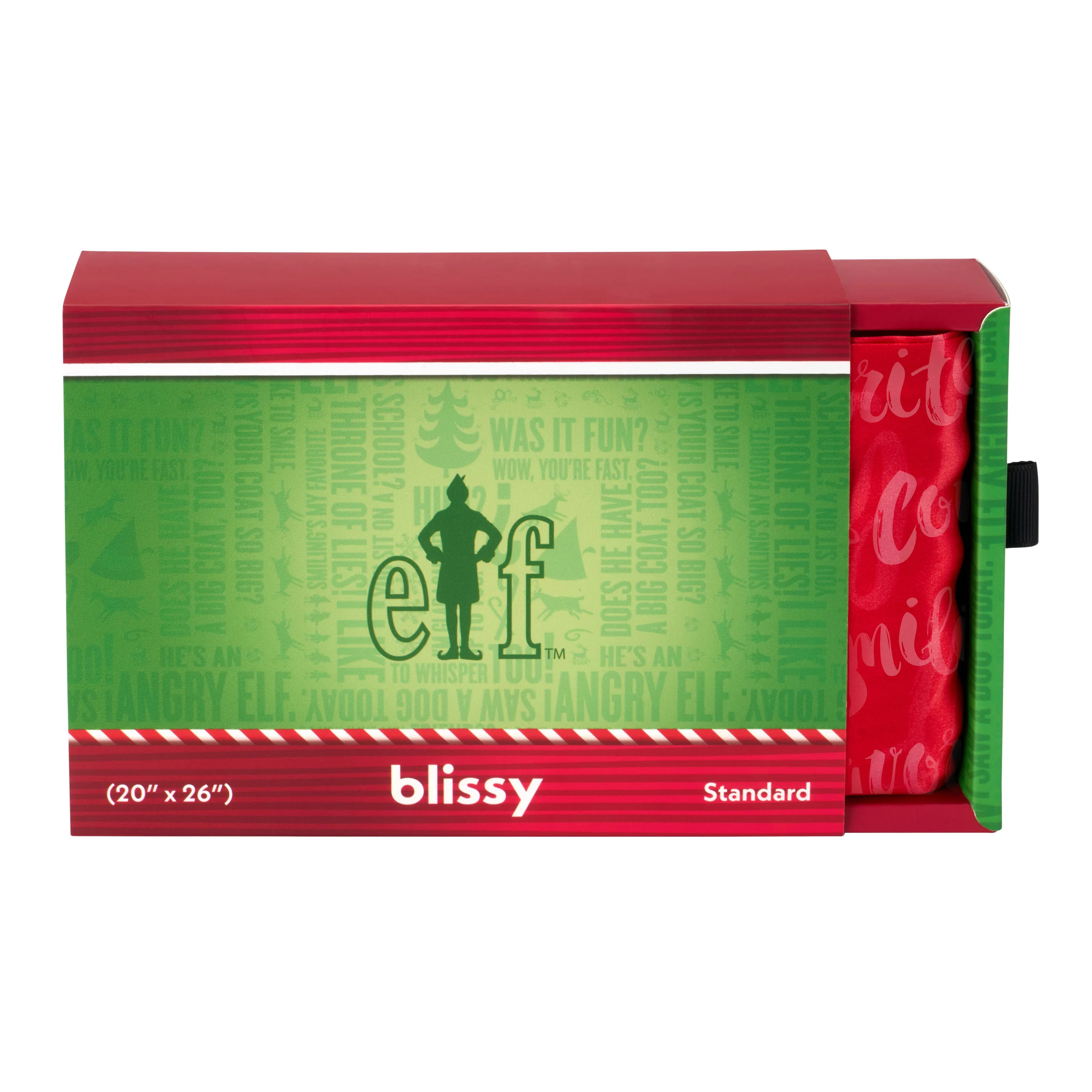 Pillowcase - Elf “Santa Is Coming!” - Queen - Image 7