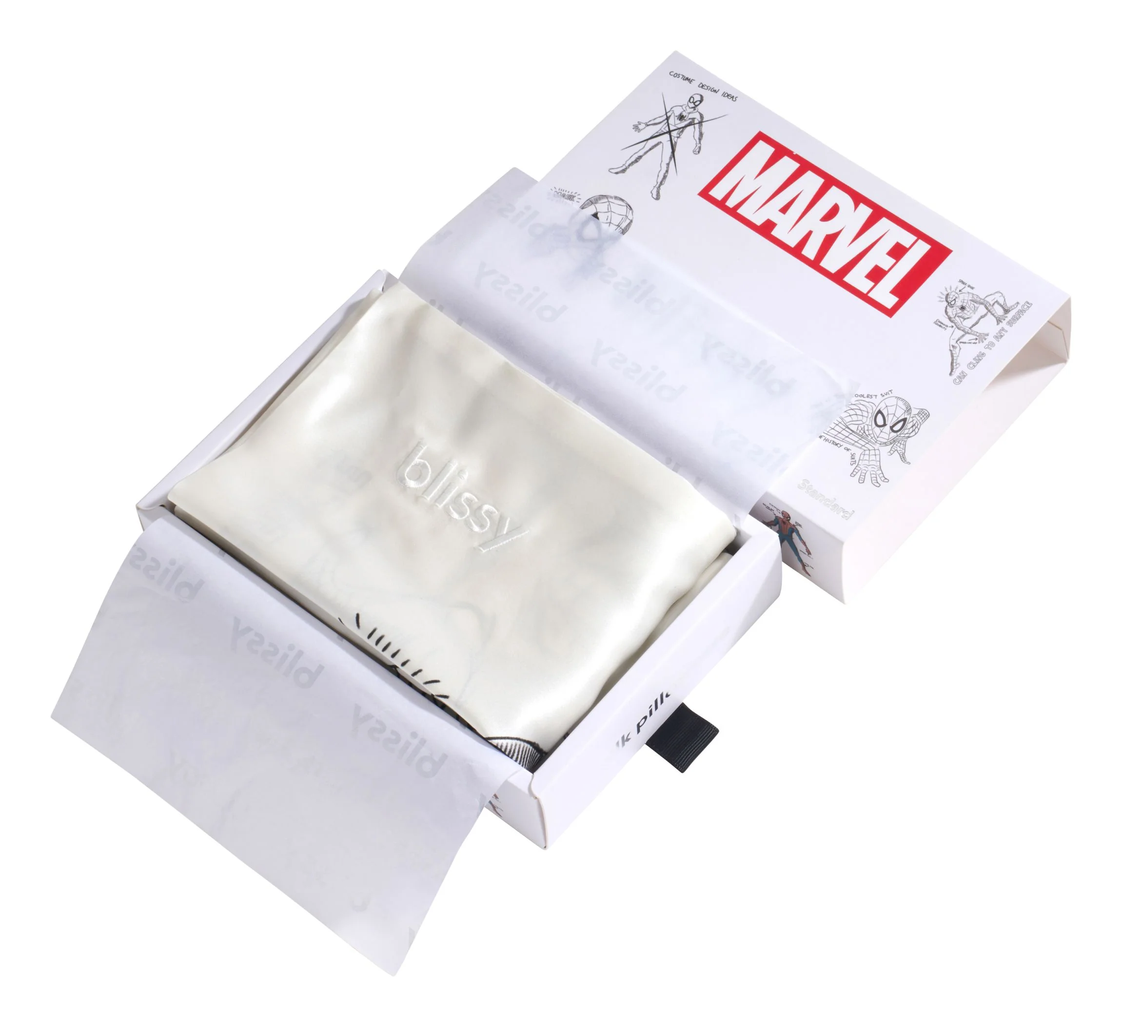 Pillowcase - Spider-Man - Spidey Costume Sketch - Queen - Image 7
