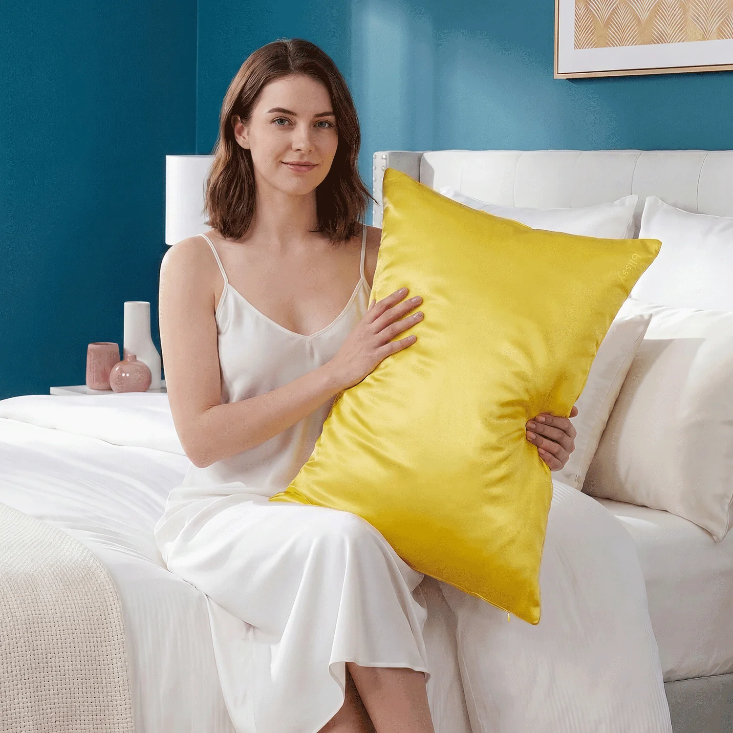 Pillowcase - Sunshine Yellow - King - Image 3