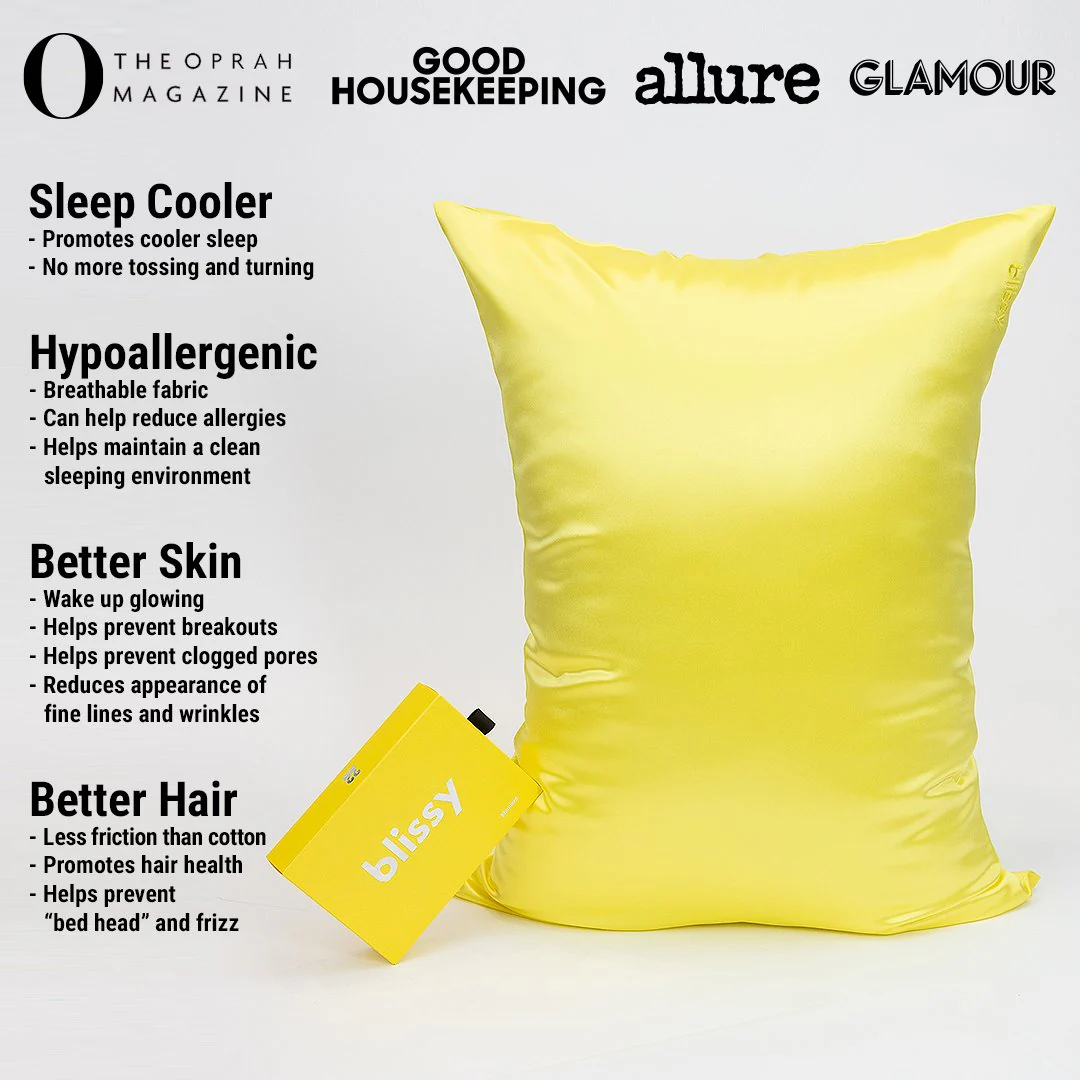 Pillowcase - Sunshine Yellow - Queen - Image 2