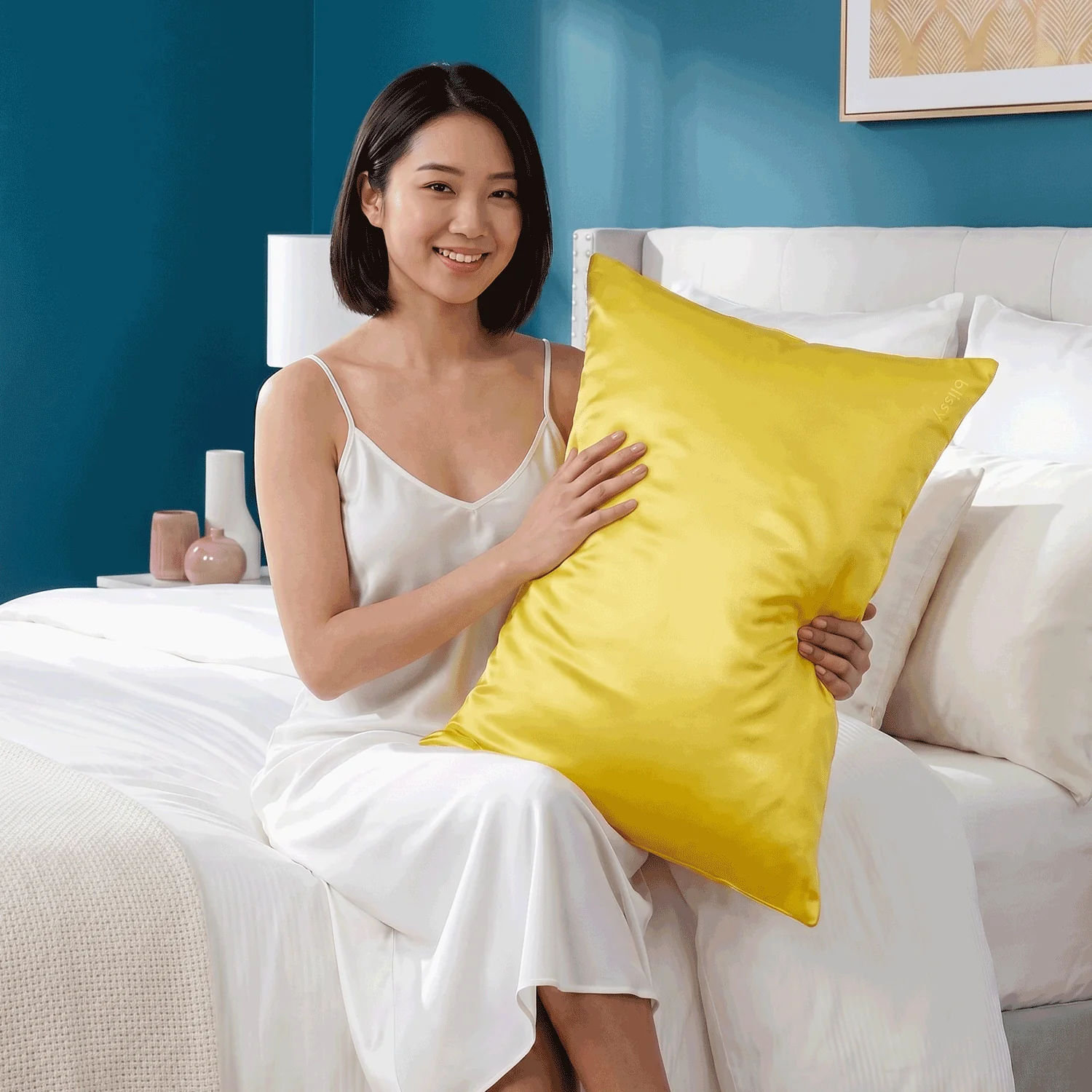 Pillowcase - Sunshine Yellow - Queen - Image 3