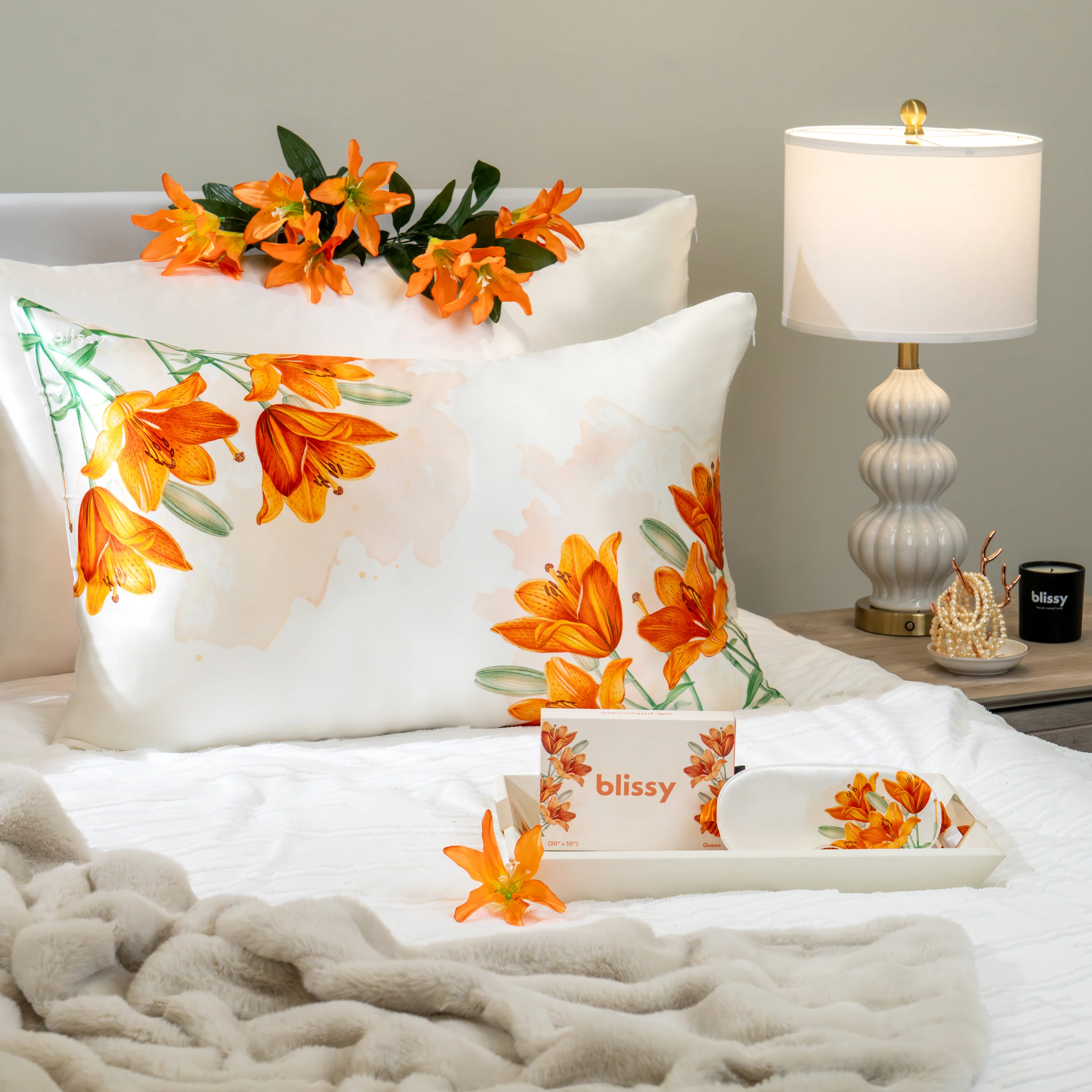 Pillowcase - Zodiac Flower - Taurus Lily - Queen - Image 12