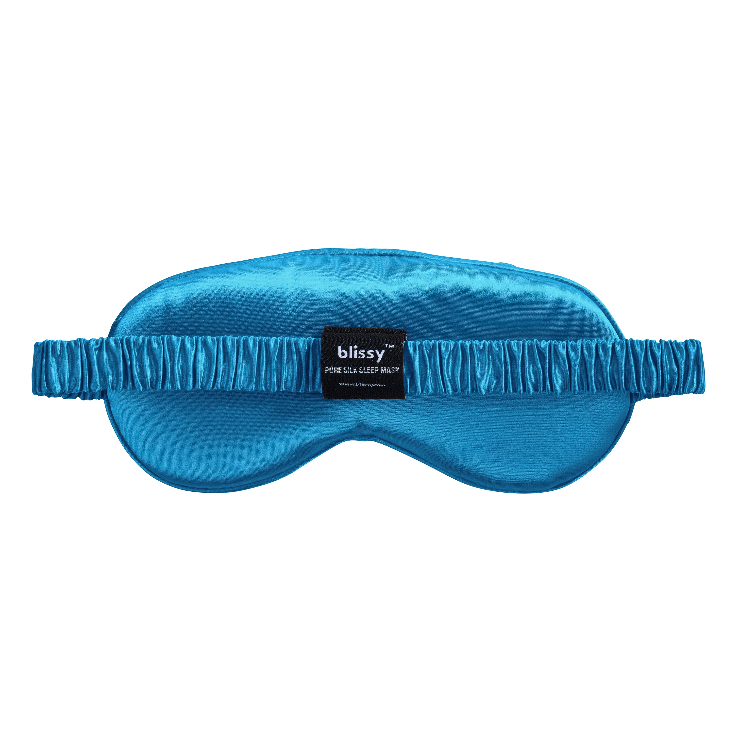 Sleep Mask - Aqua - Diamond Quilted - Image 9