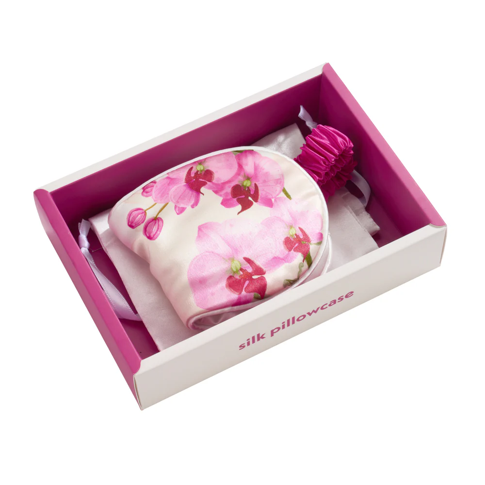 Sleep Mask - Zodiac Flower - Aquarius Orchid - Image 3