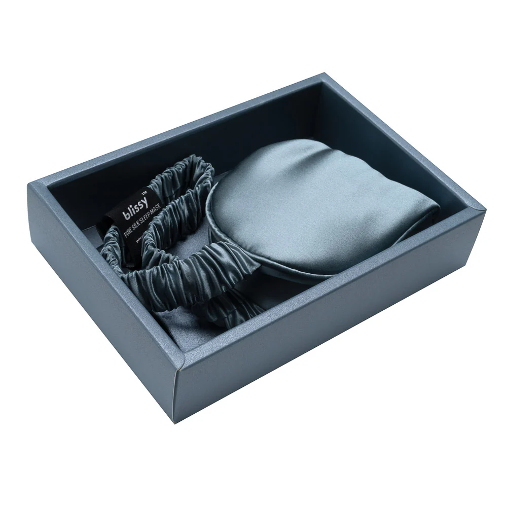 Sleep Mask - Ash Blue - Image 6
