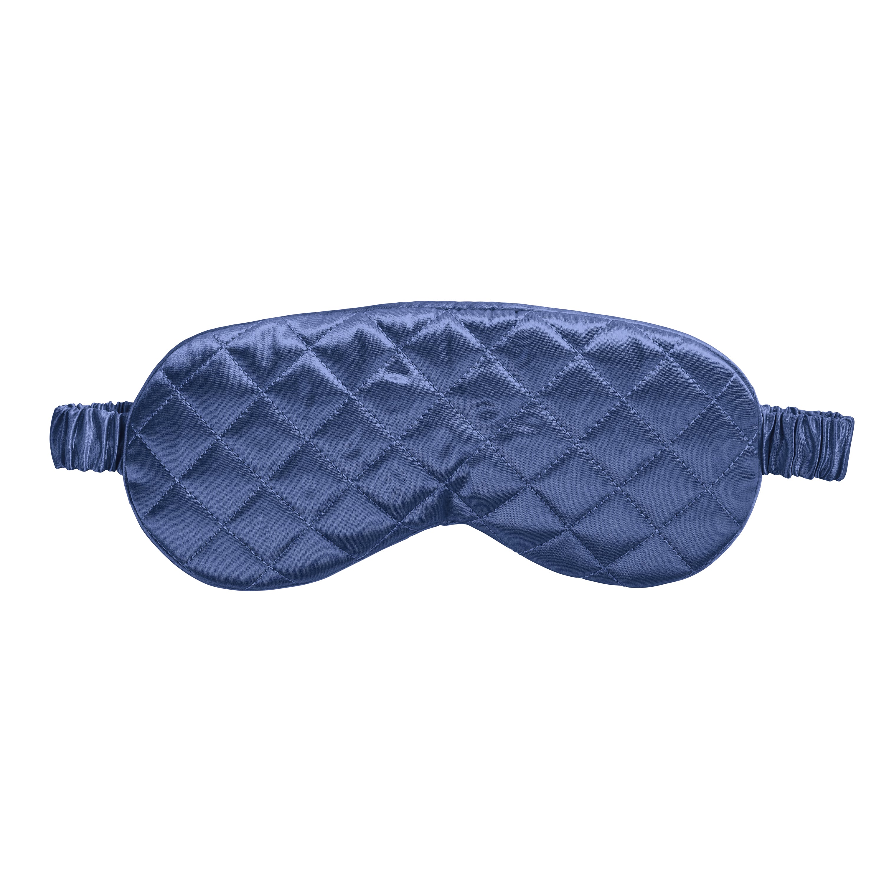 Sleep Mask - Blue - Diamond Quilted - Image 7