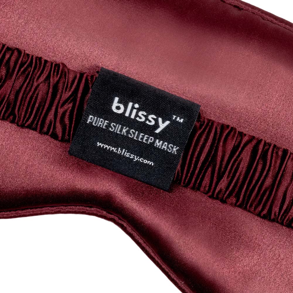 Sleep Mask - Burgundy - Image 3