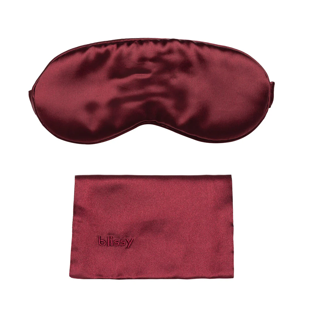 Sleep Mask - Burgundy - Image 4