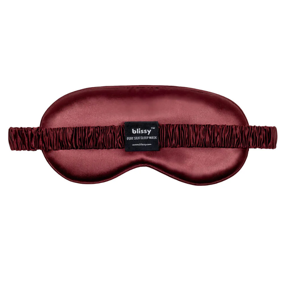 Sleep Mask - Burgundy - Image 5
