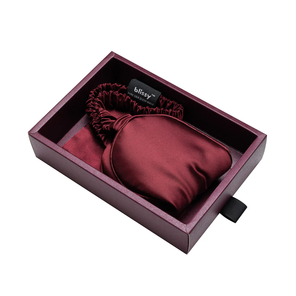 Sleep Mask - Burgundy - Image 6