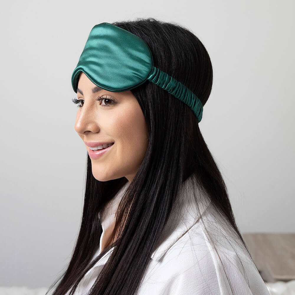 Sleep Mask - Emerald - Image 6