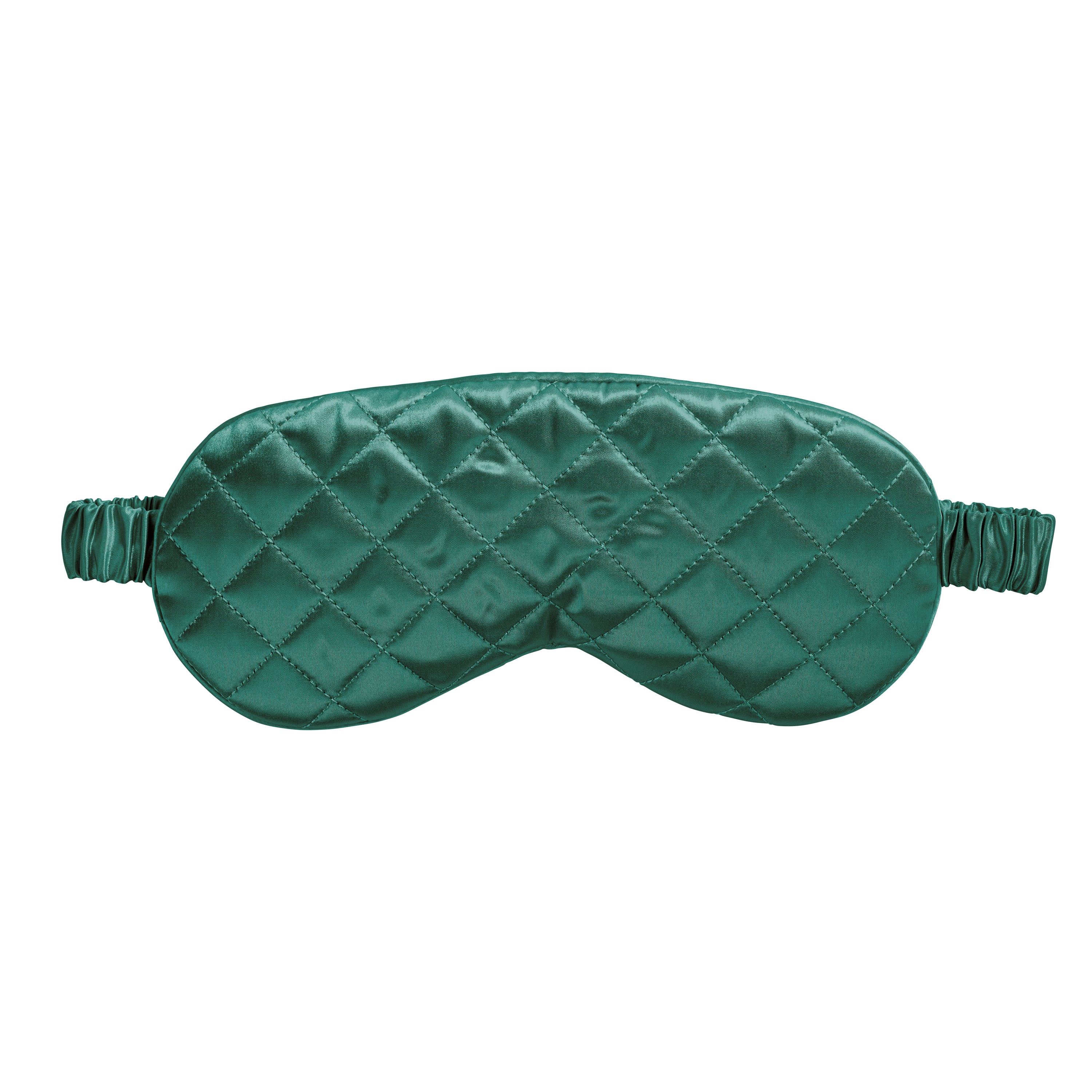 Sleep Mask - Emerald - Diamond Quilted - Image 6
