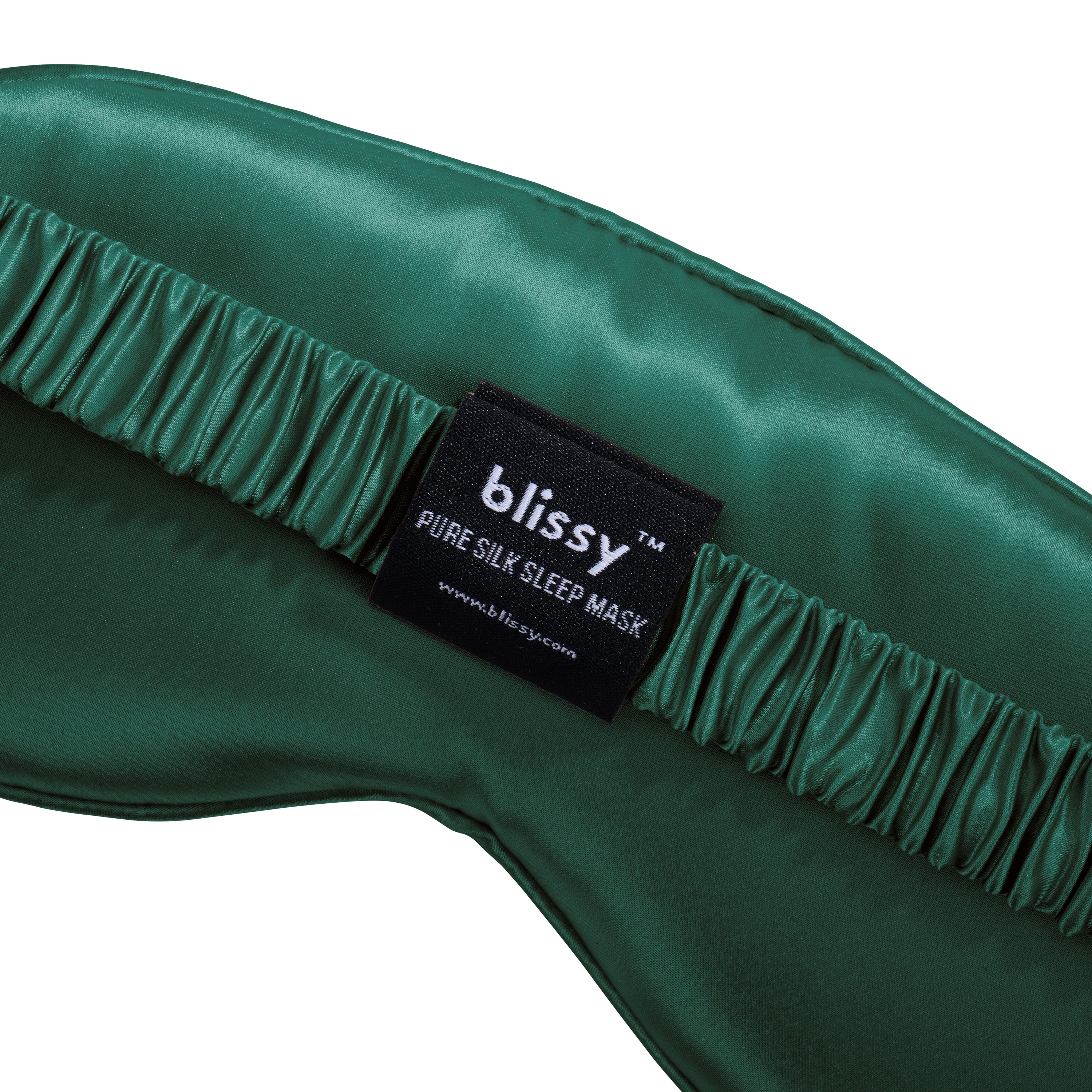 Sleep Mask - Emerald - Diamond Quilted - Image 9