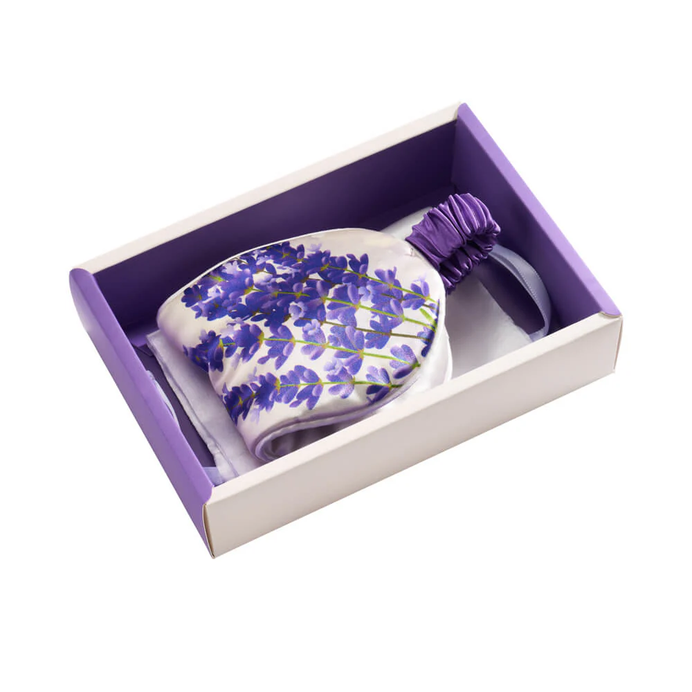 Sleep Mask - Zodiac Flower - Gemini Lavender - Image 4
