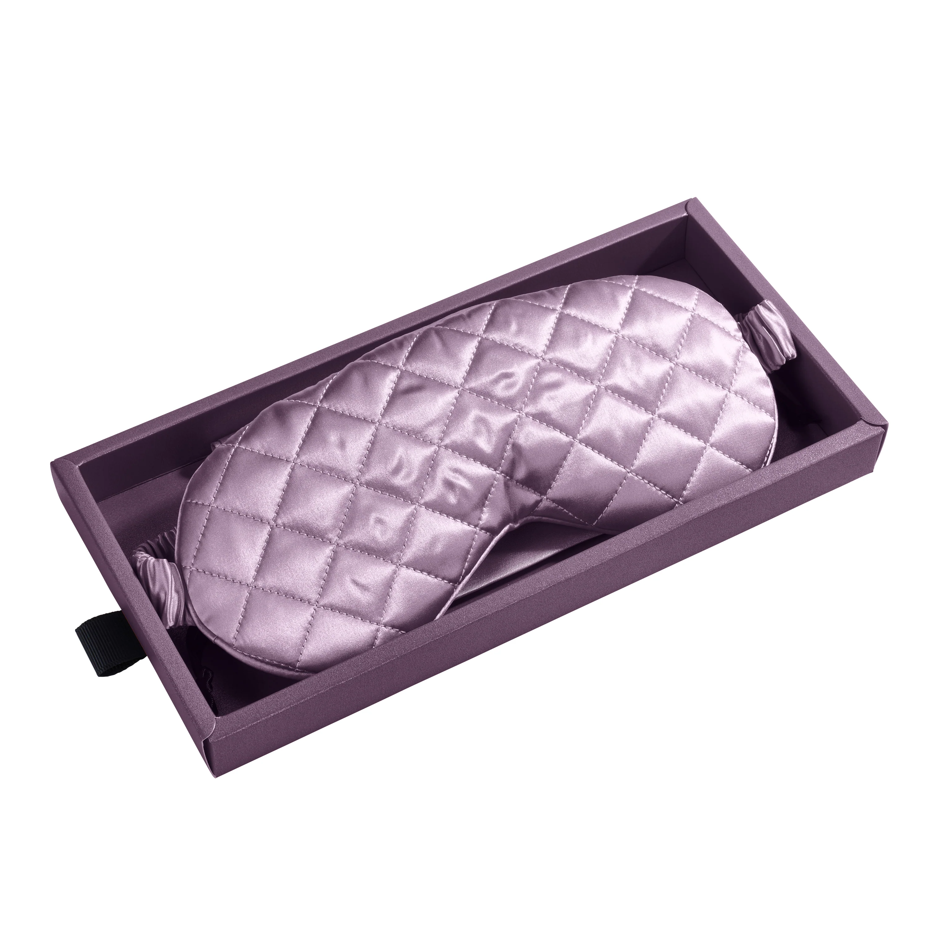 Sleep Mask - Lavender - Diamond Quilted - Image 4