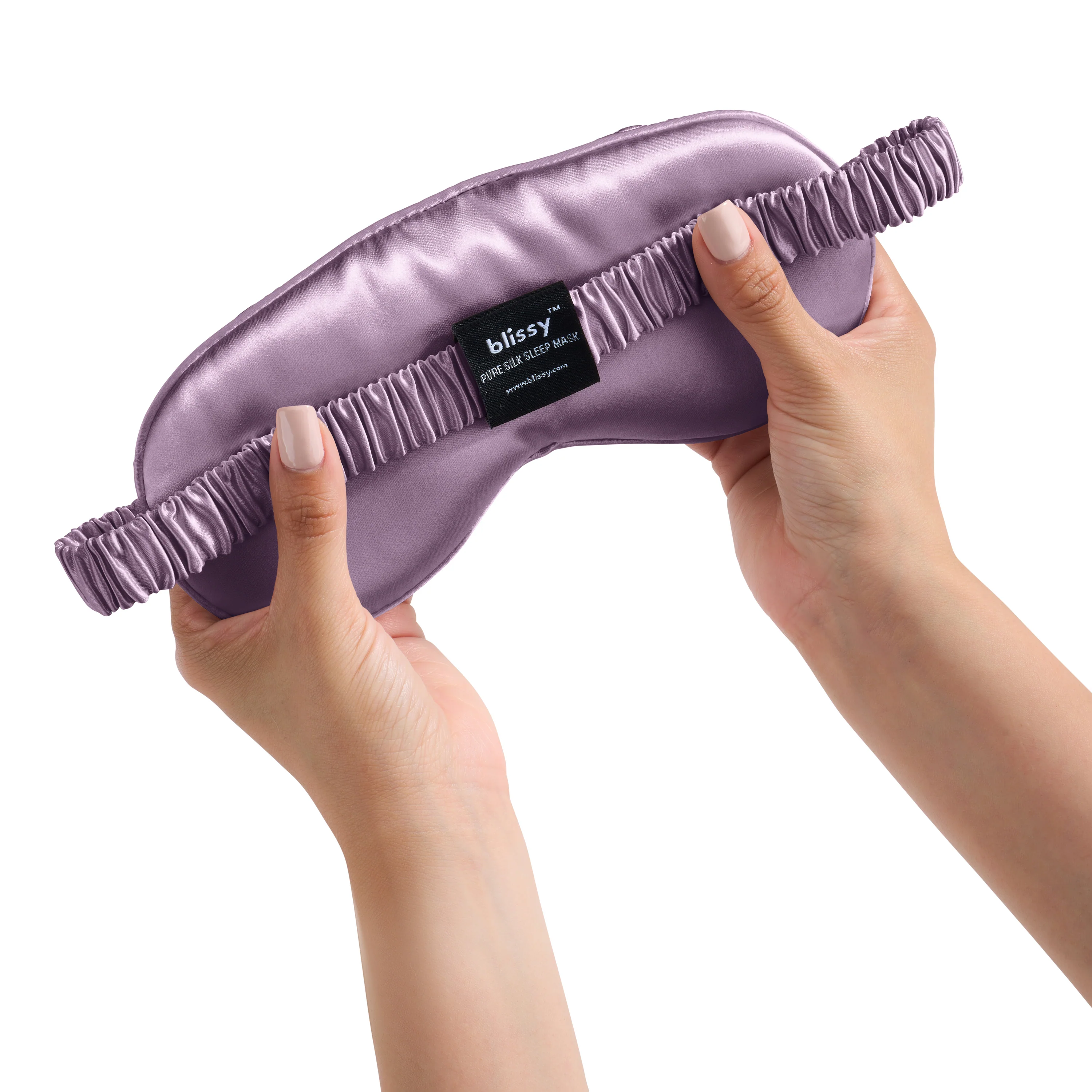 Sleep Mask - Lavender - Diamond Quilted - Image 7